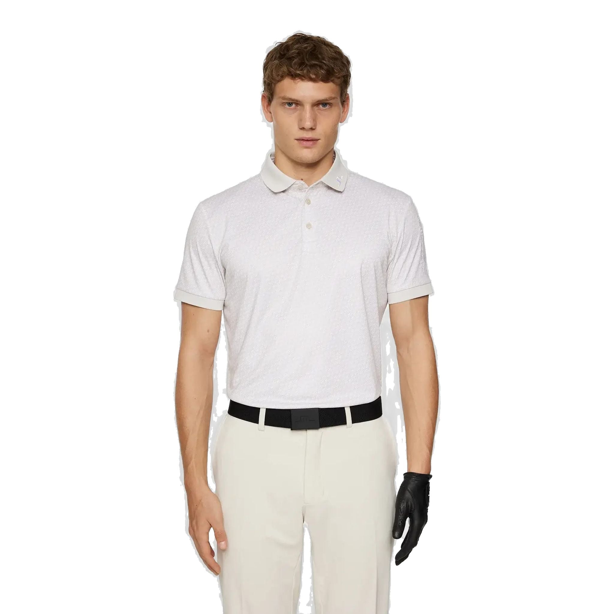 J. Lindeberg Tour Tech Print Polo Herren