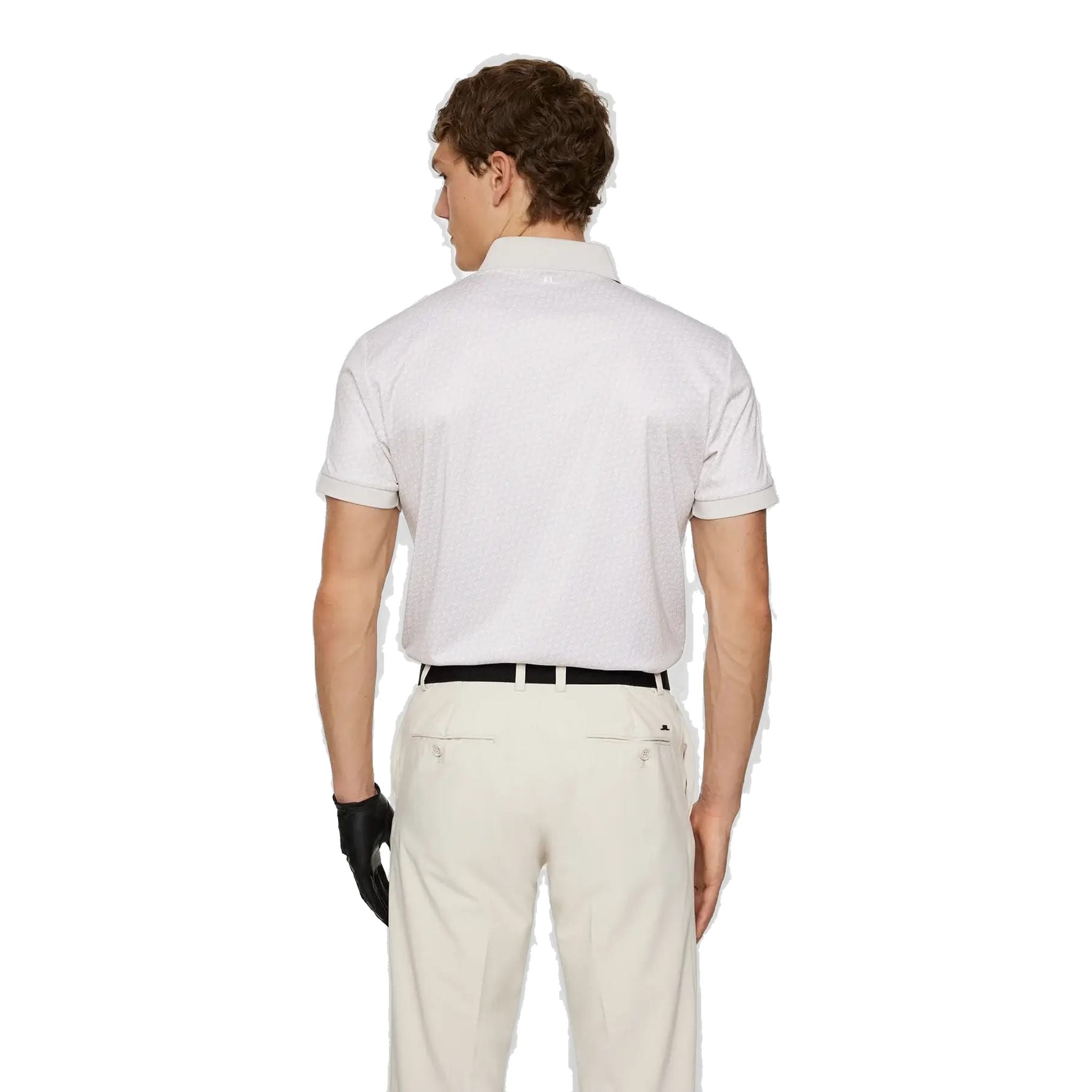 J. Lindeberg Tour Tech Print Polo Herren