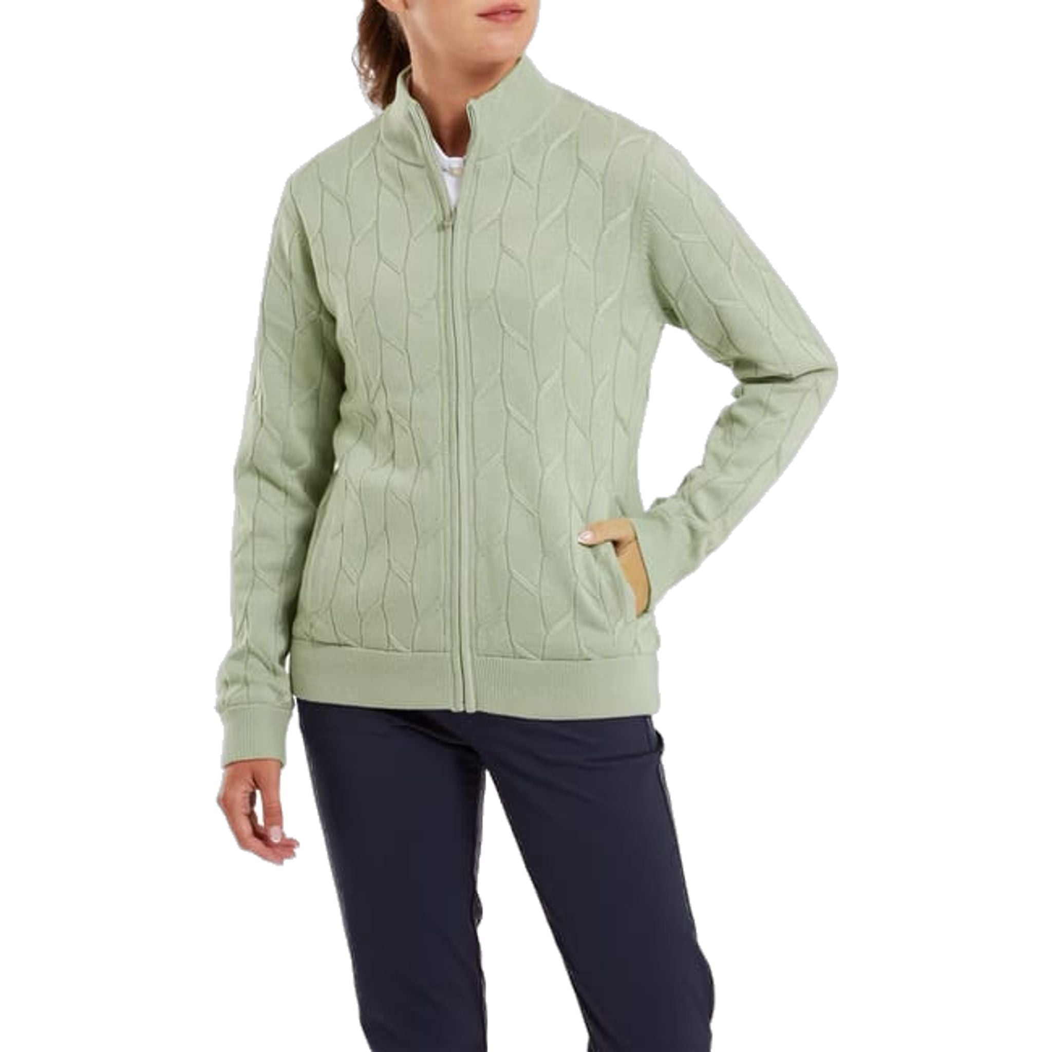 Footjoy Full-Zip Lined Pullover Damen