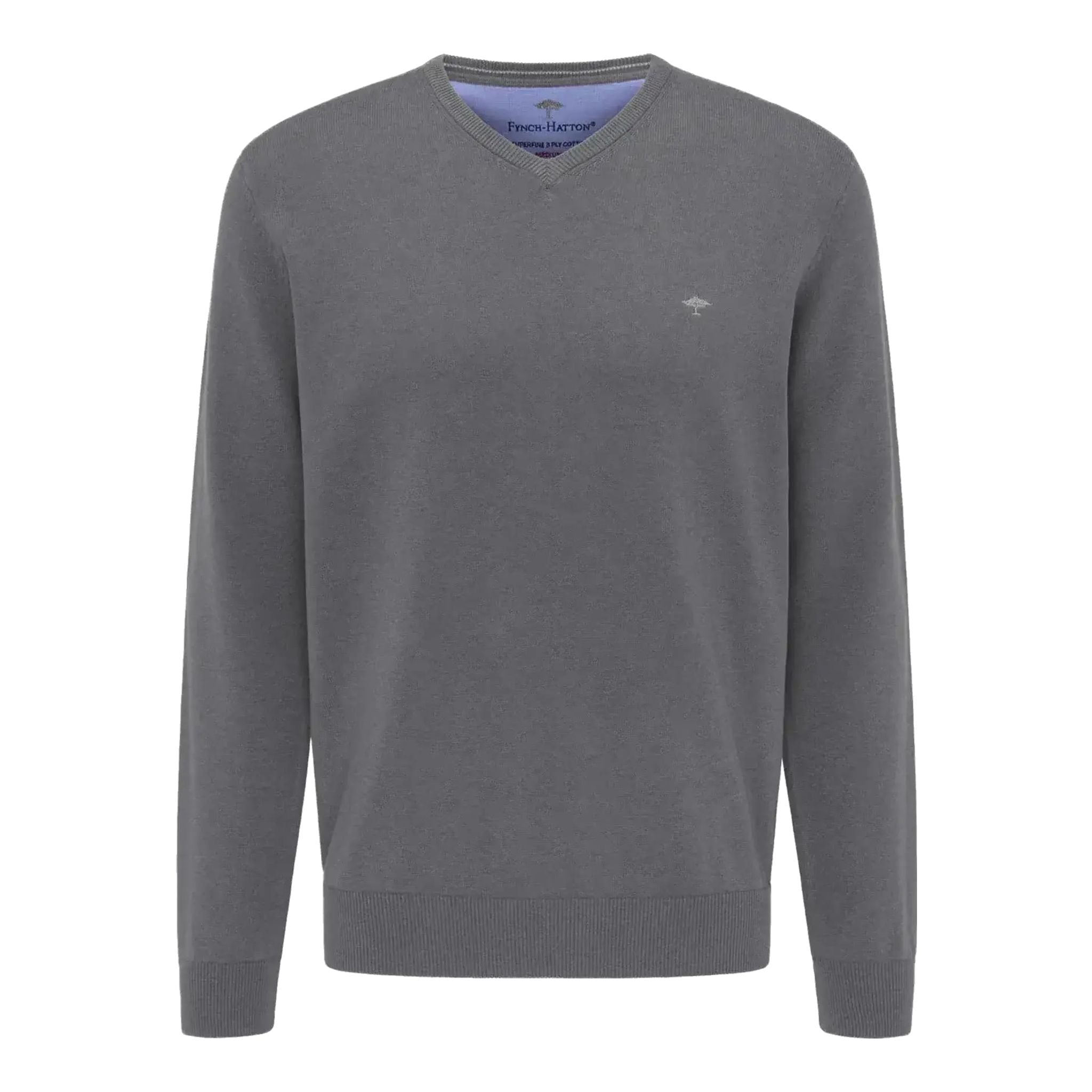 Fynch Hatton V-Neck Pullover Herren
