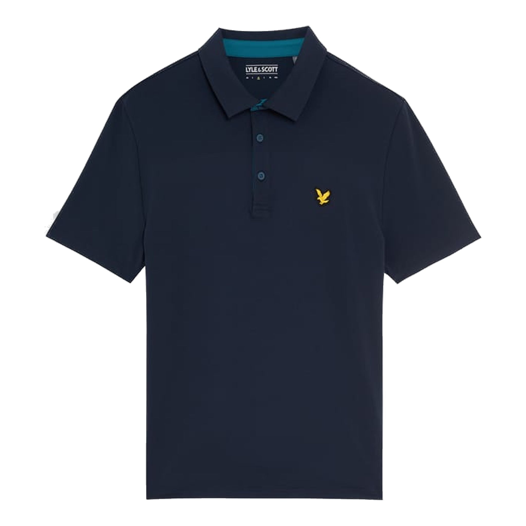 Lyle & Scott Contrast Placket Polo Shirt Herren