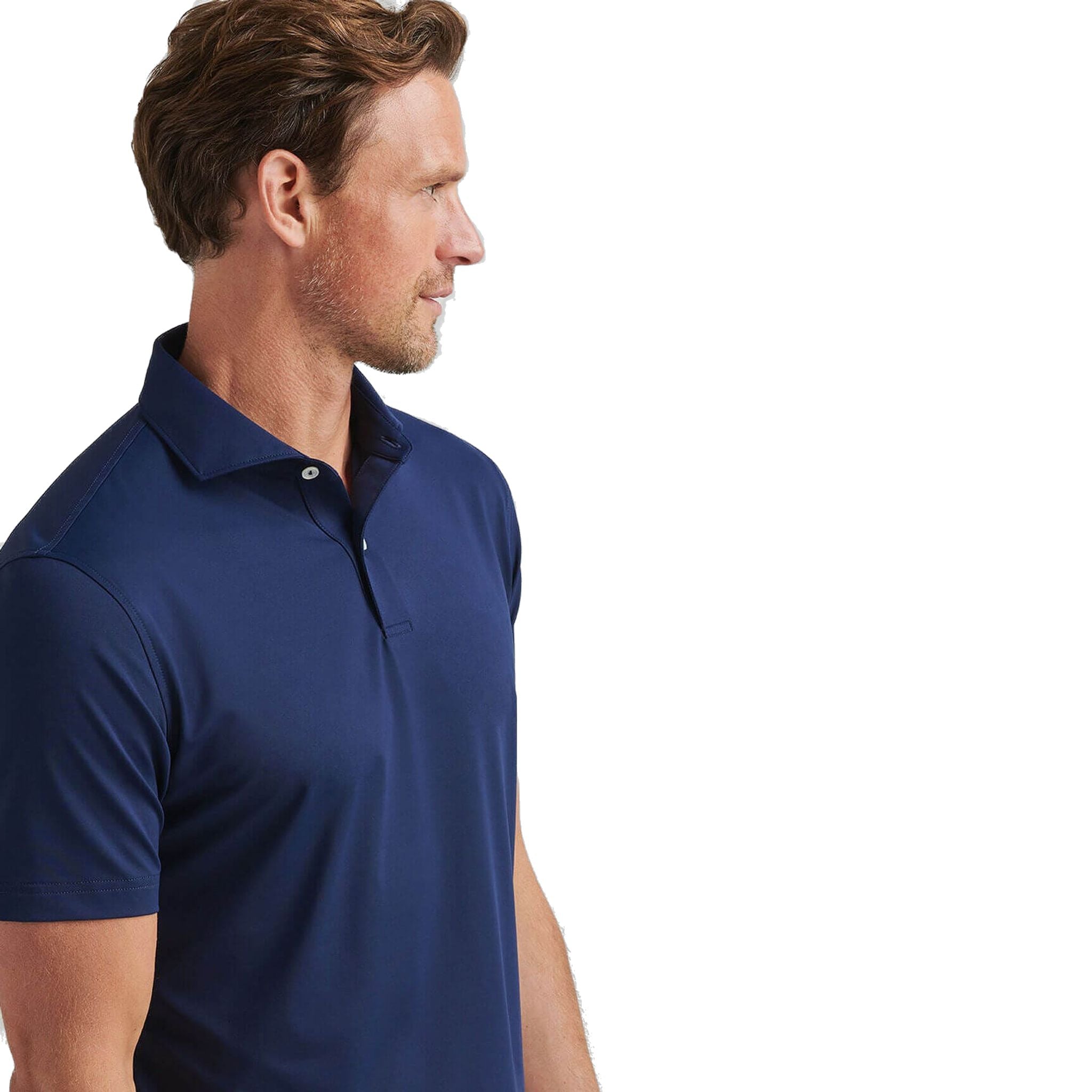 Peter Millar Solid Performance Jersey Polo Herren
