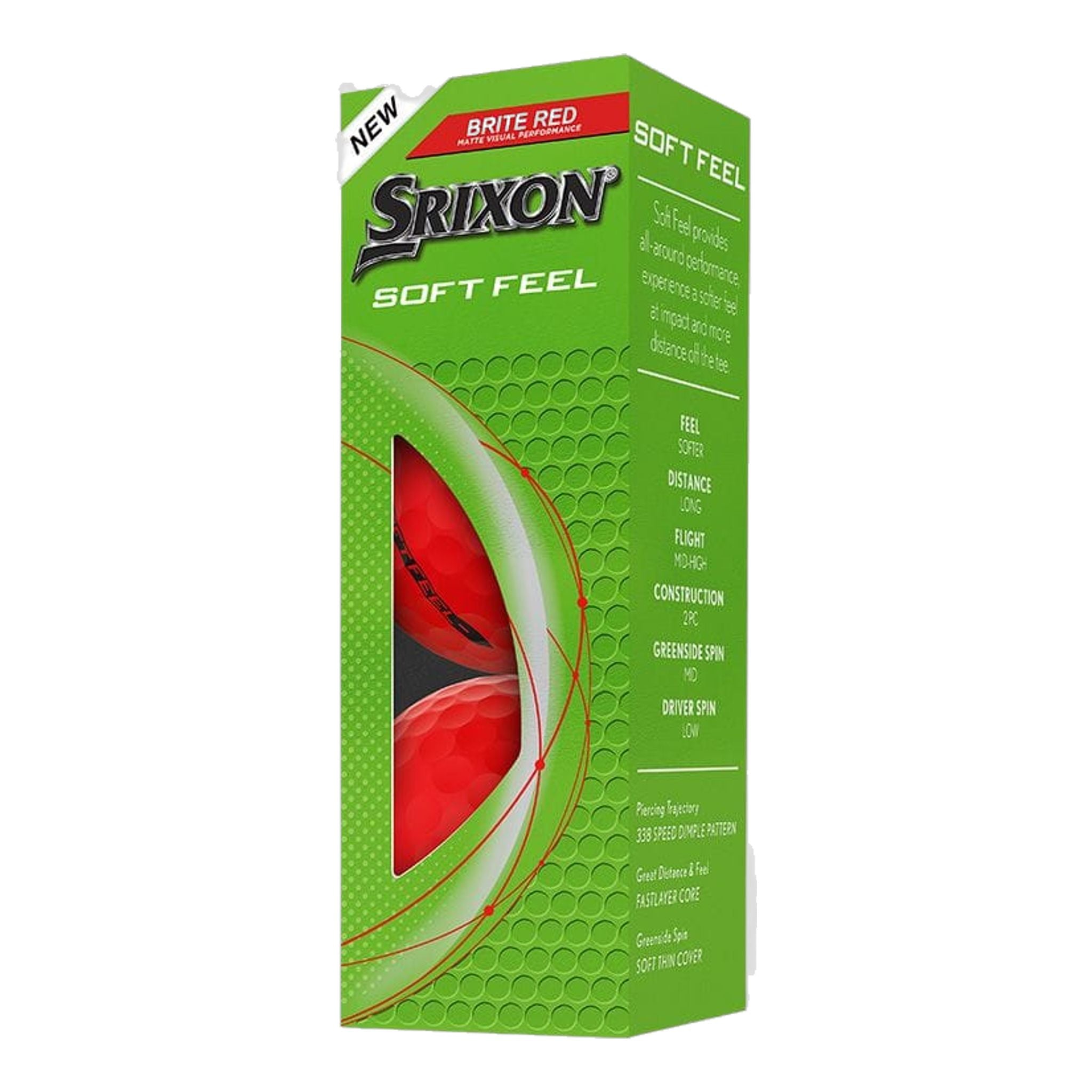 Srixon Soft Feel Brite Golfbälle