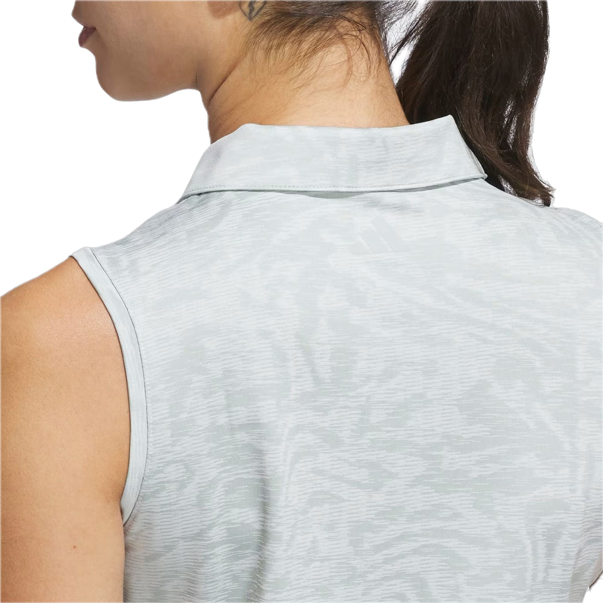 Adidas Ultimate365 Jacquard Sleeveless Polo Damen