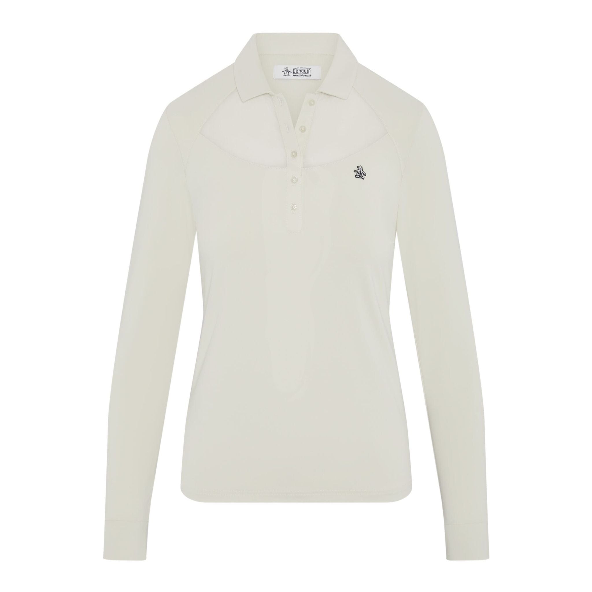 Original Penguin Longsleeve Mesh Polo Damen