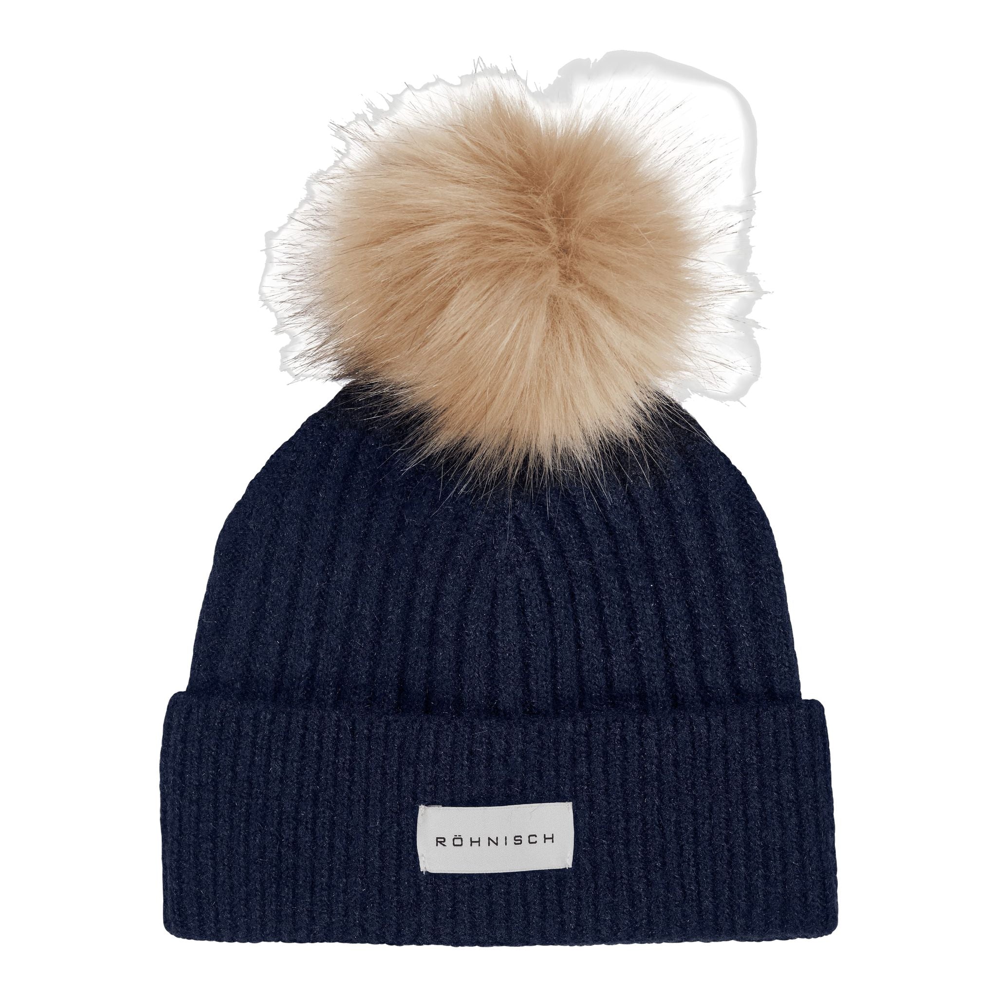 Röhnisch Pom Rib Beanie Damen
