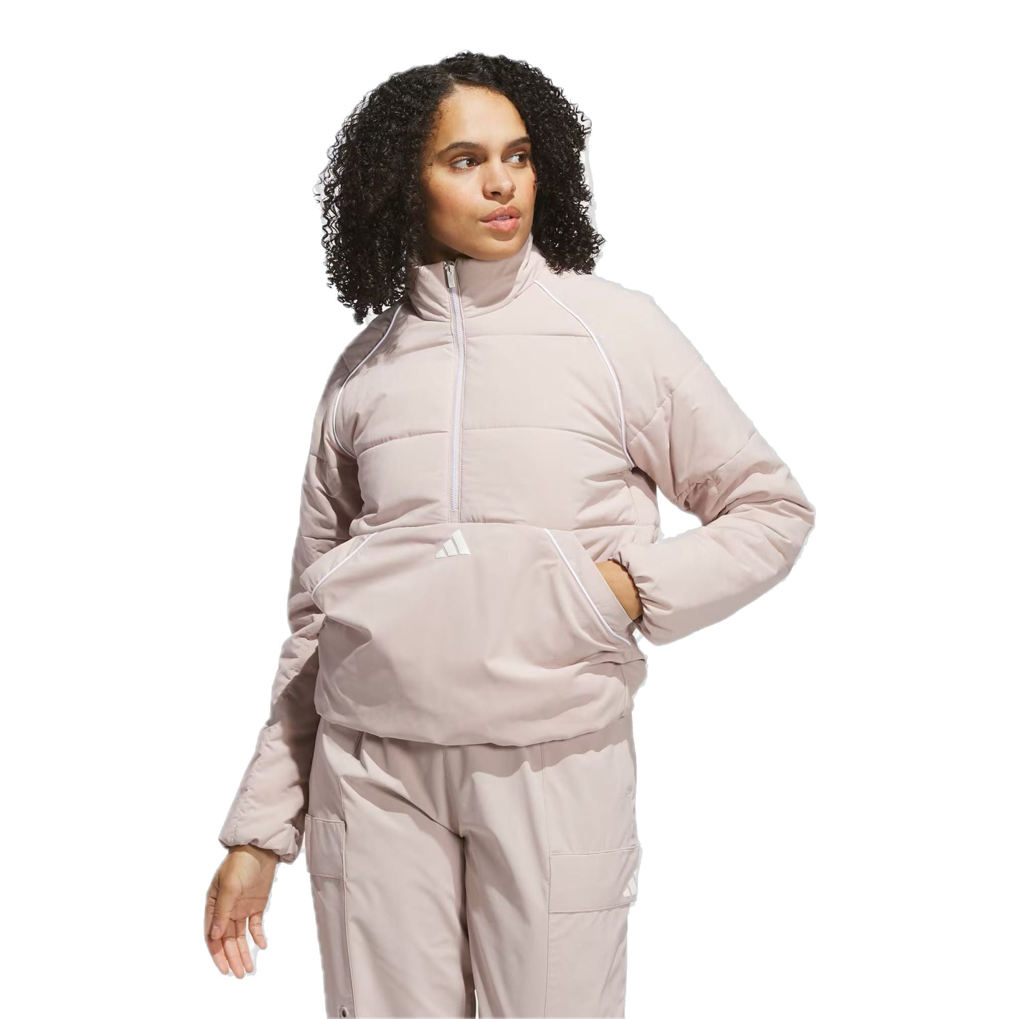 Adidas Beyond Twistweave Loose Quarter-Zip Jacke Damen