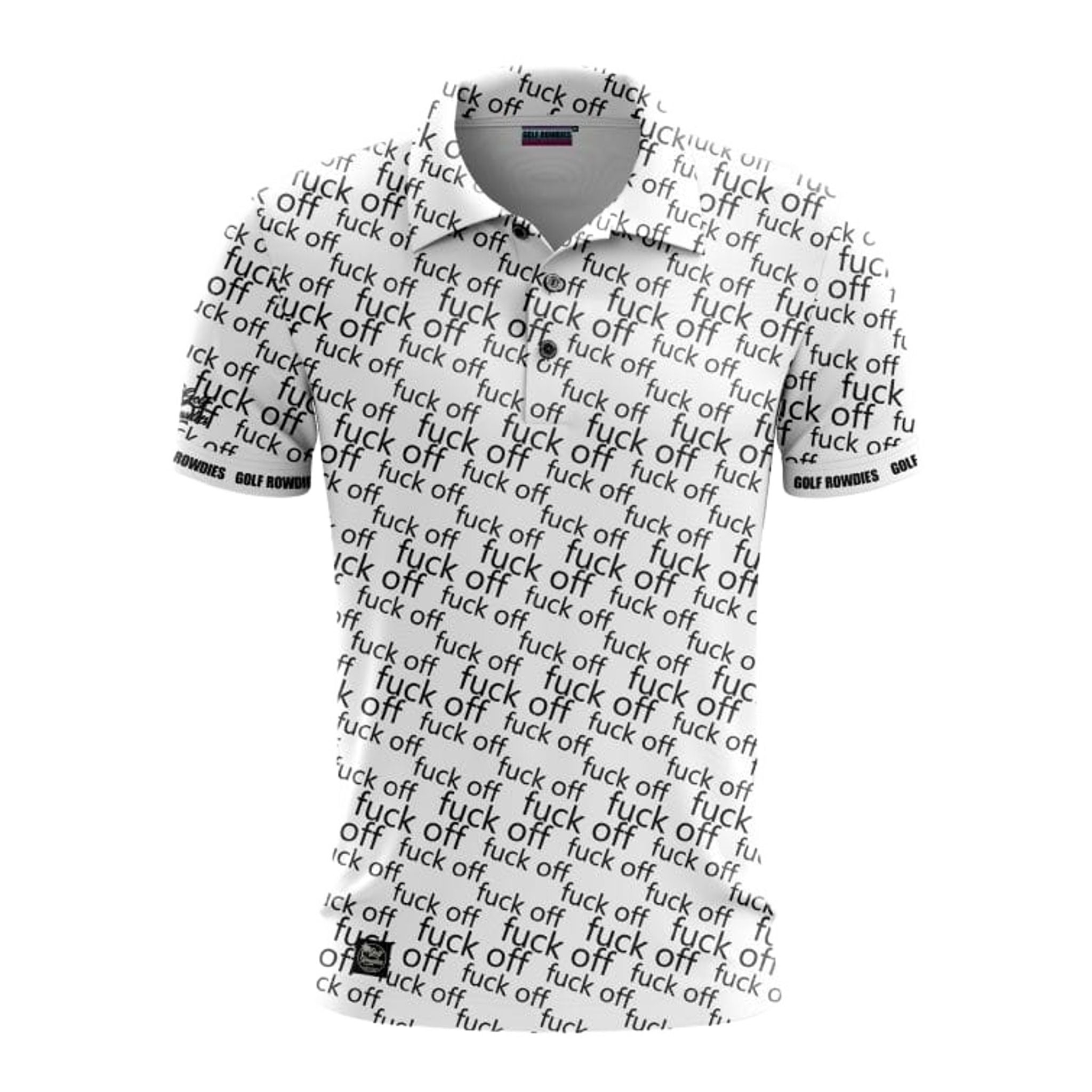 Golf Rowdies Fuck Off Polo Herren