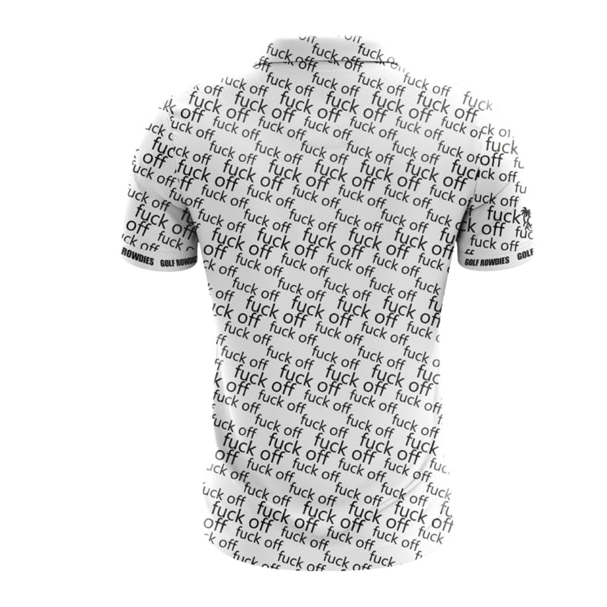 Golf Rowdies Fuck Off Polo Herren
