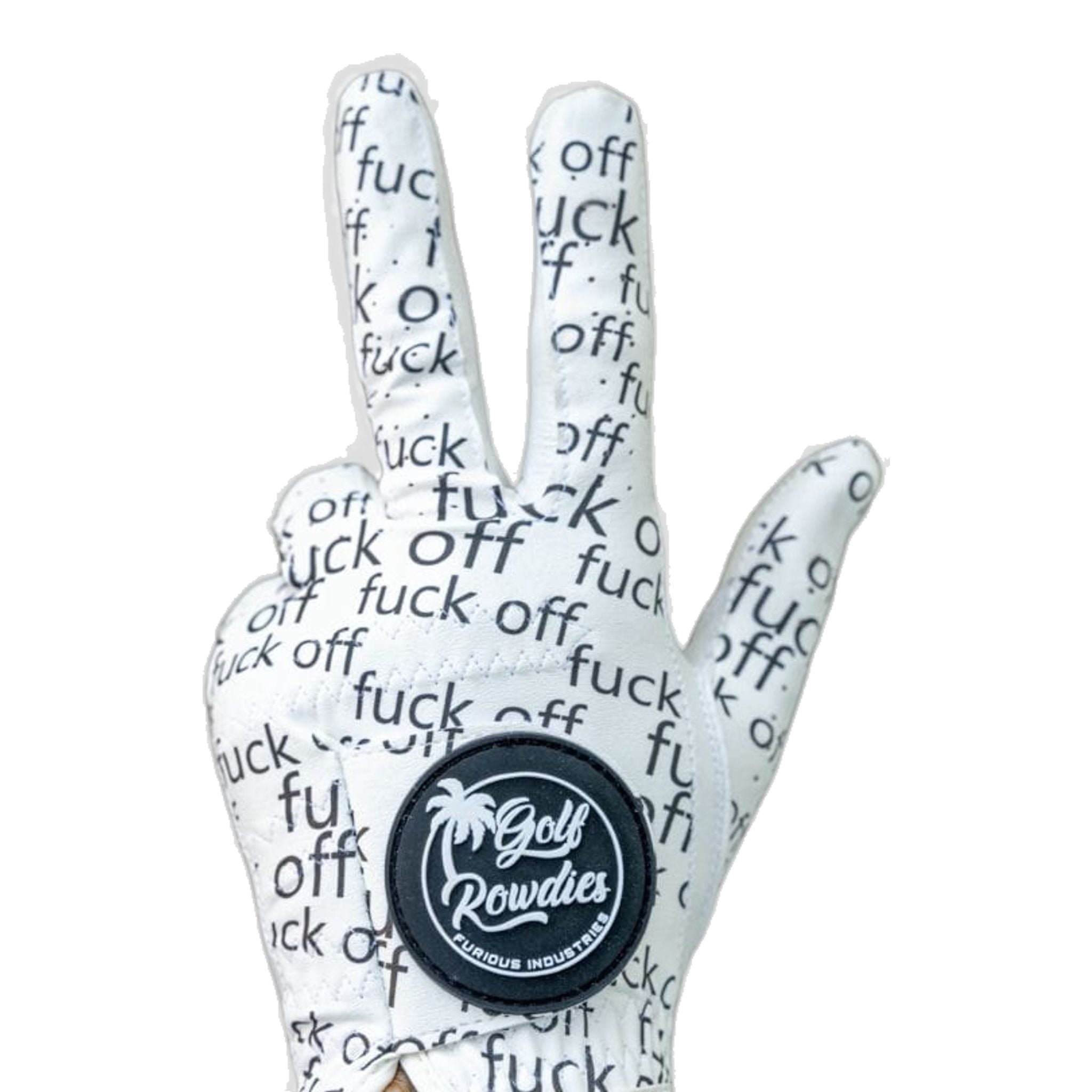 Golf Rowdies Fuck Off Handschuh Damen