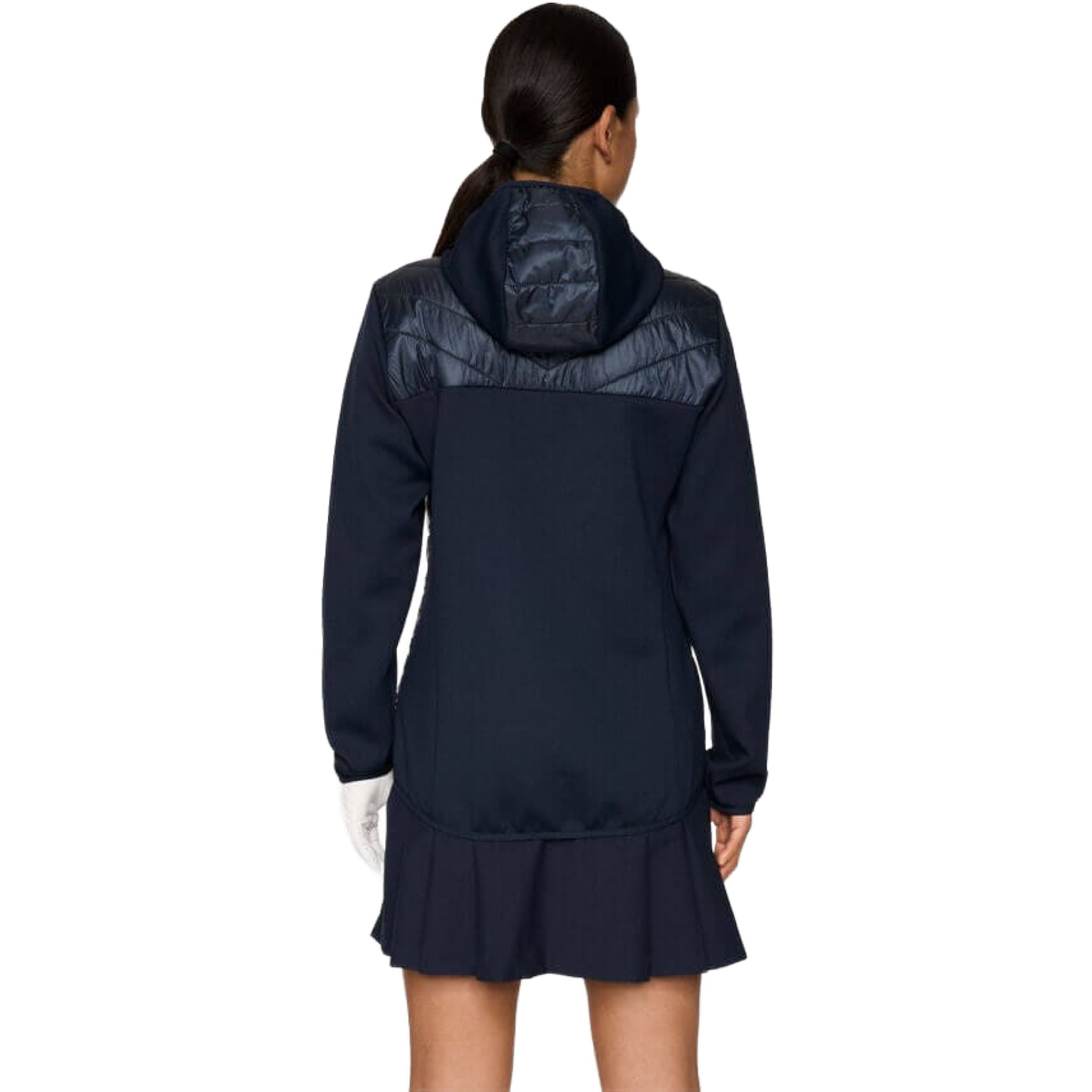 J. Lindeberg Madde Quilt Hybrid Kapuzenjacke Damen