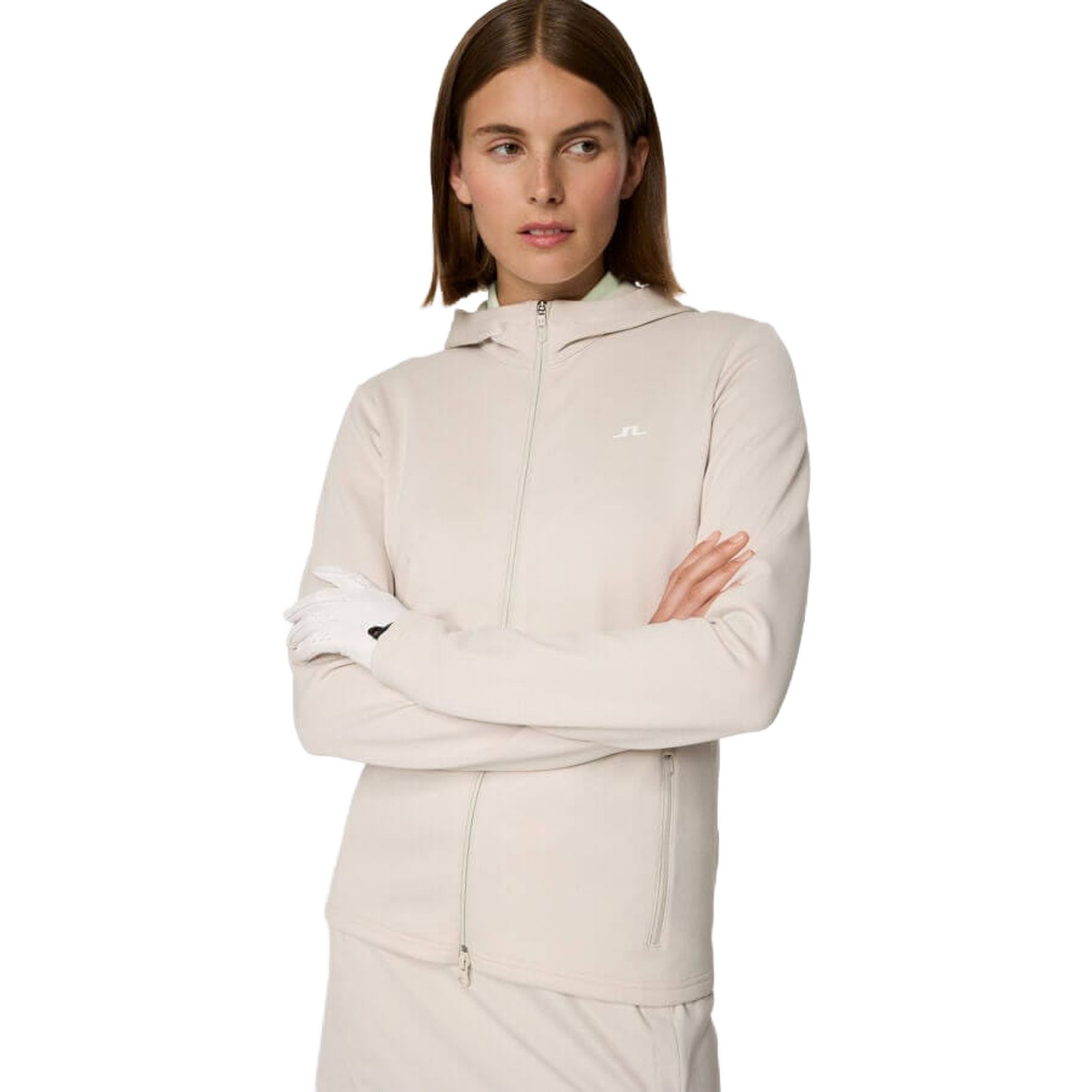 J. Lindeberg Aerialle Zip Kapuzenjacke Damen