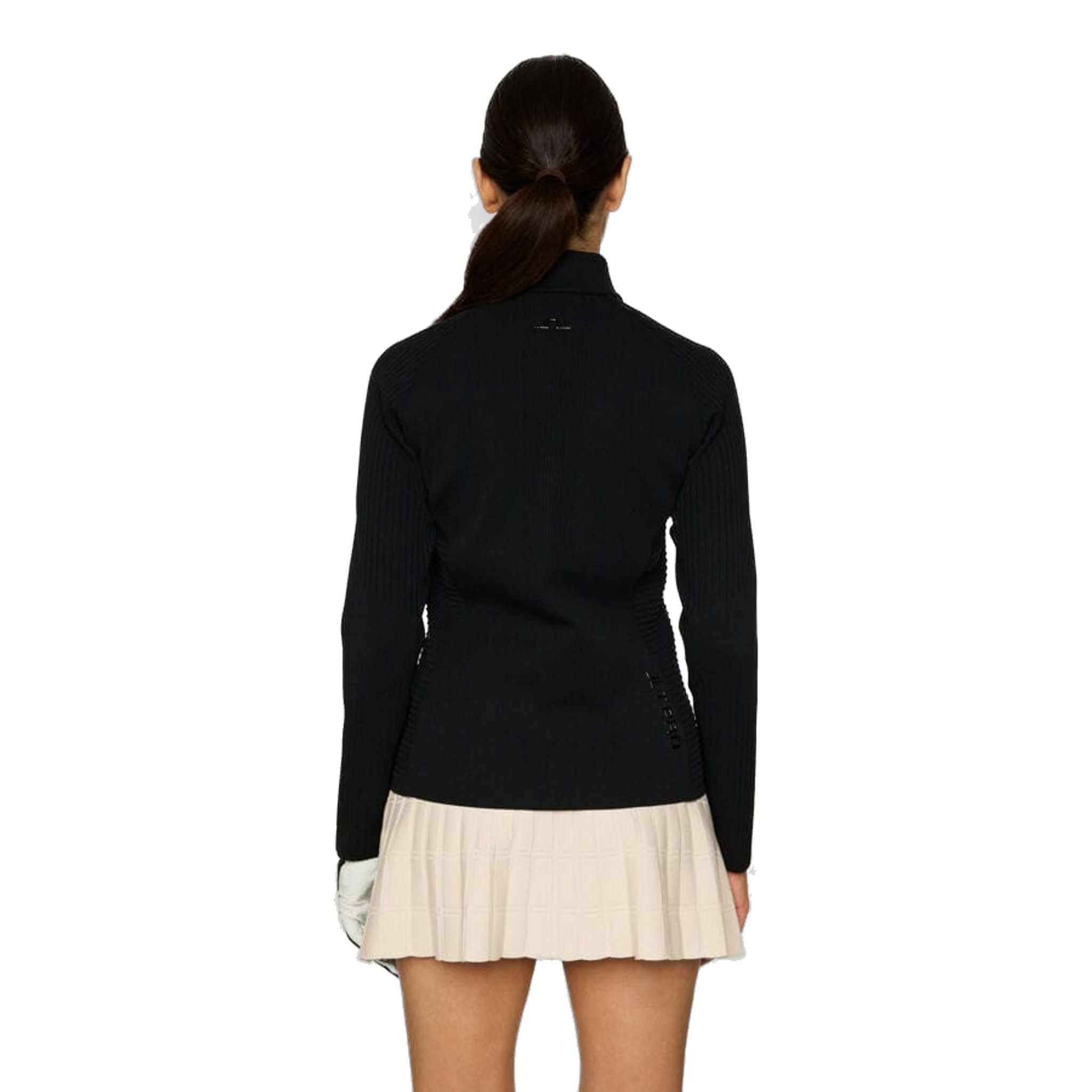 J. Lindeberg Wendy Tech Knit Zip Sweater Damen