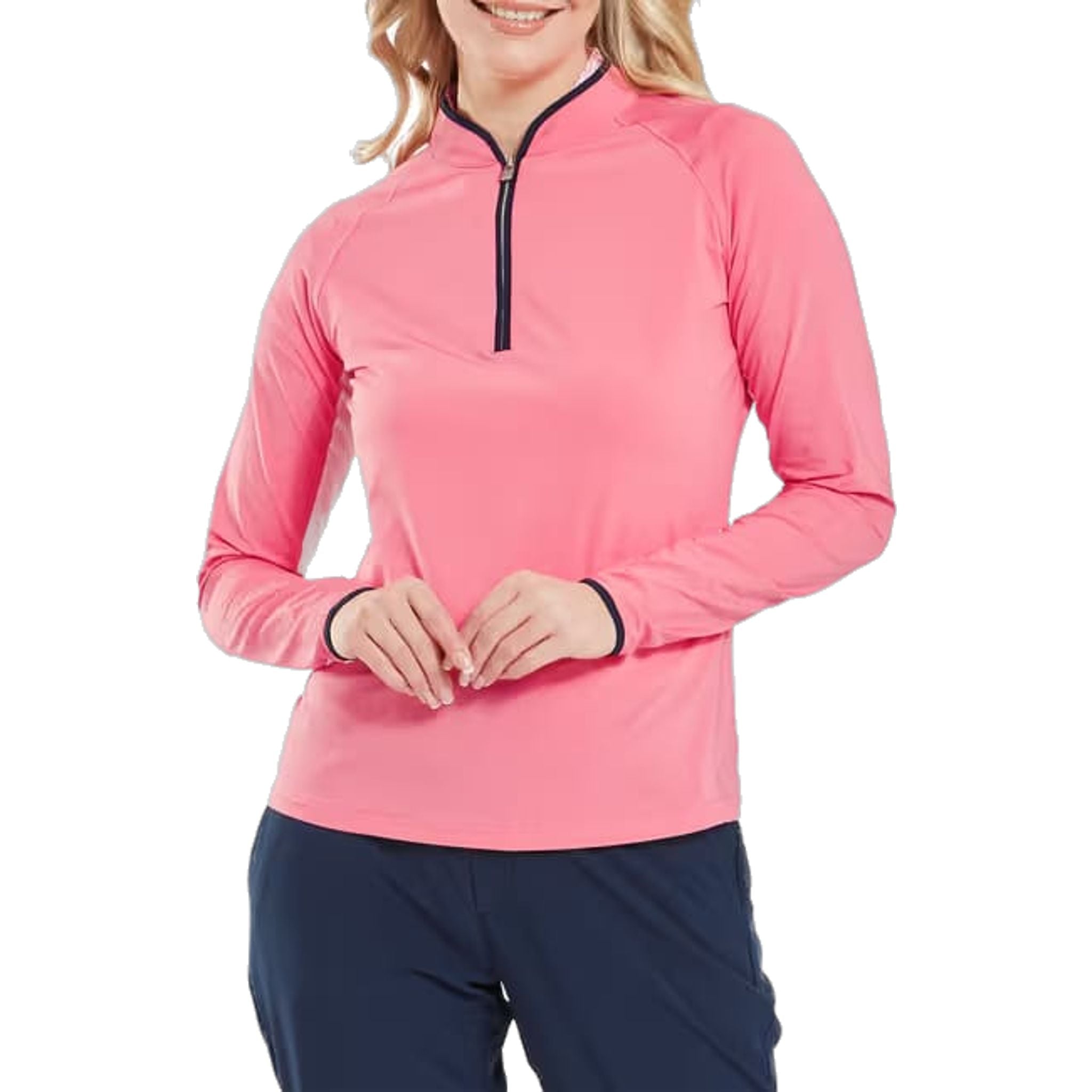 Footjoy 1/4 Zip Sonnenschutz Shirt Damen