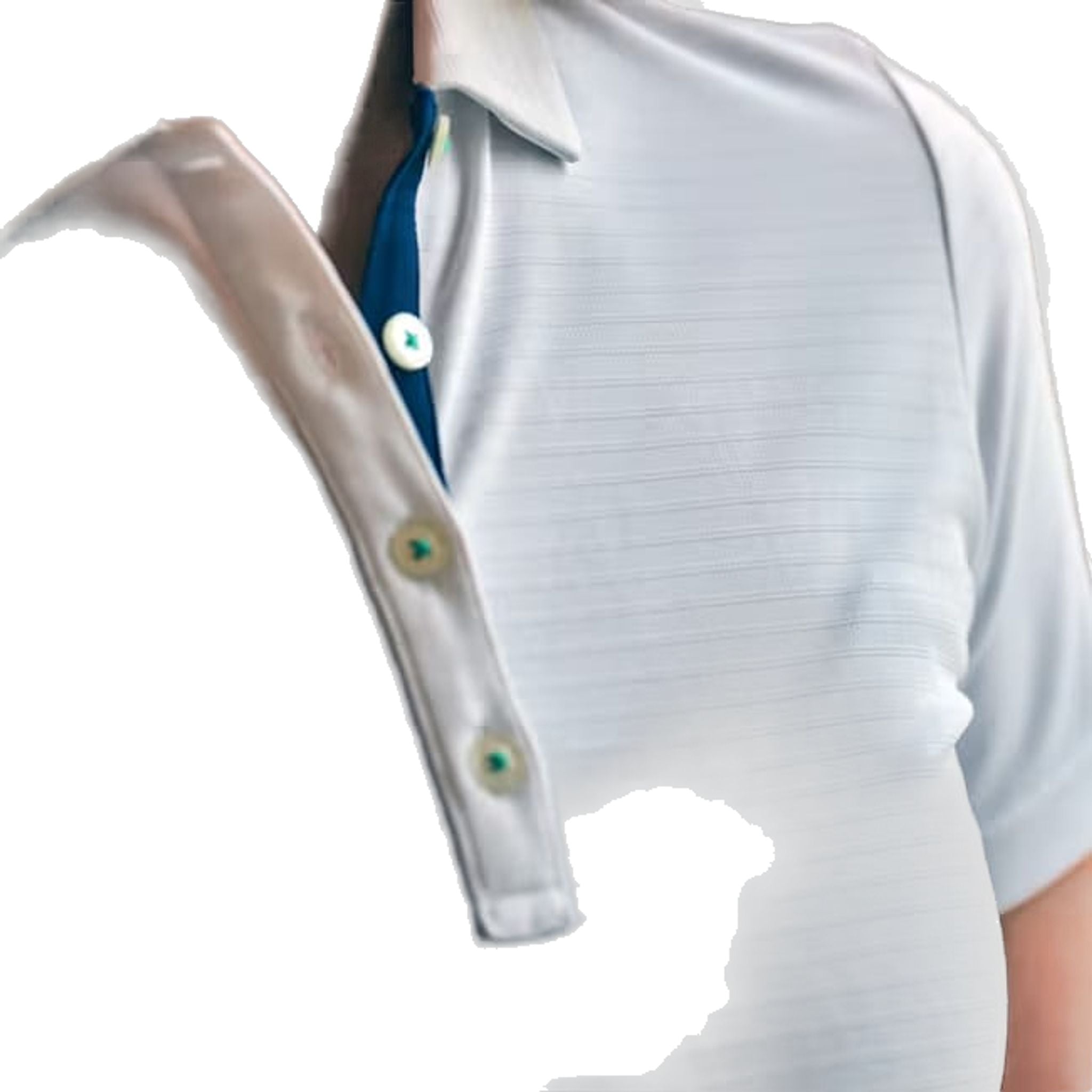 Footjoy Jacquard Stripe Polo Damen