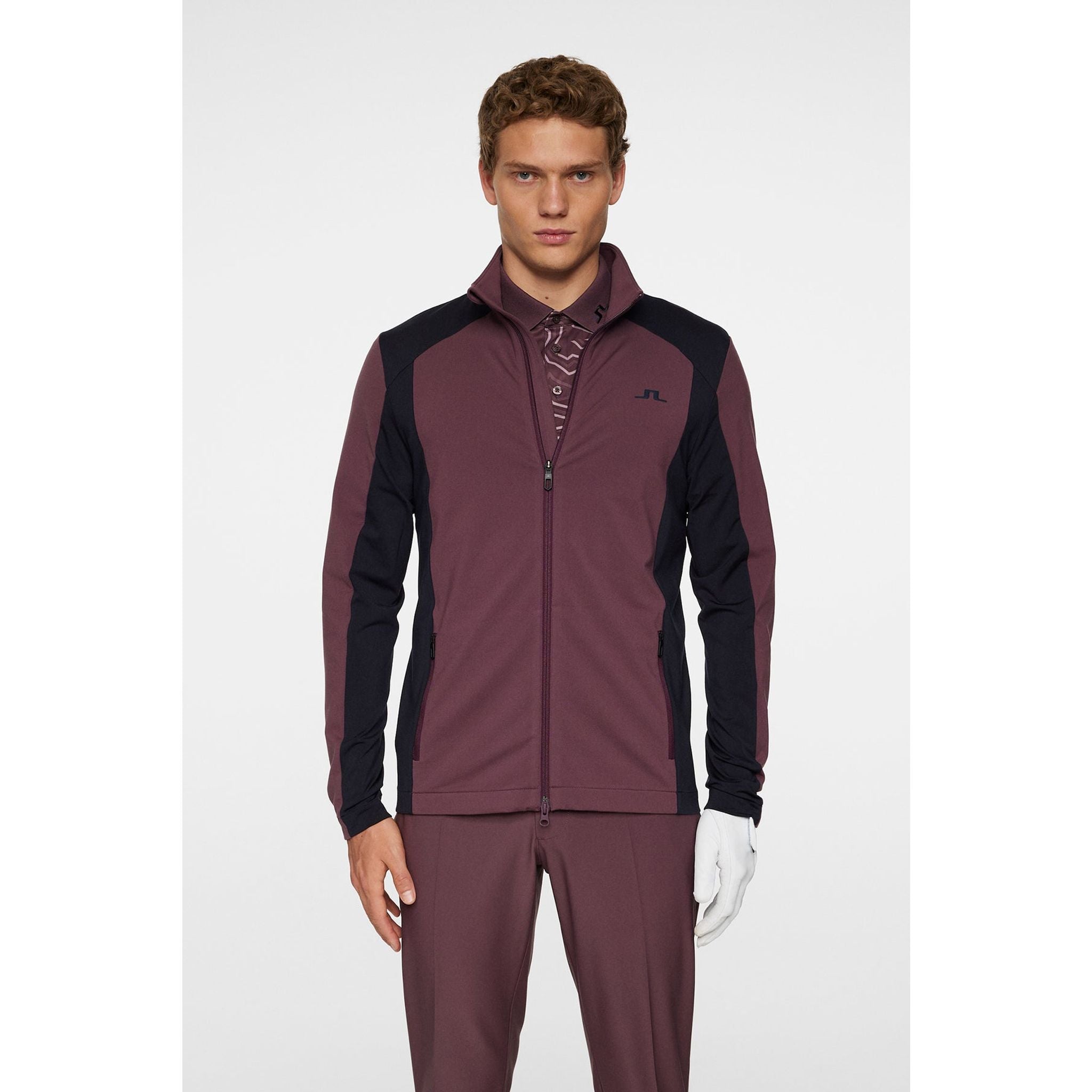 J. Lindeberg Banks Zip Mid Layer Herren