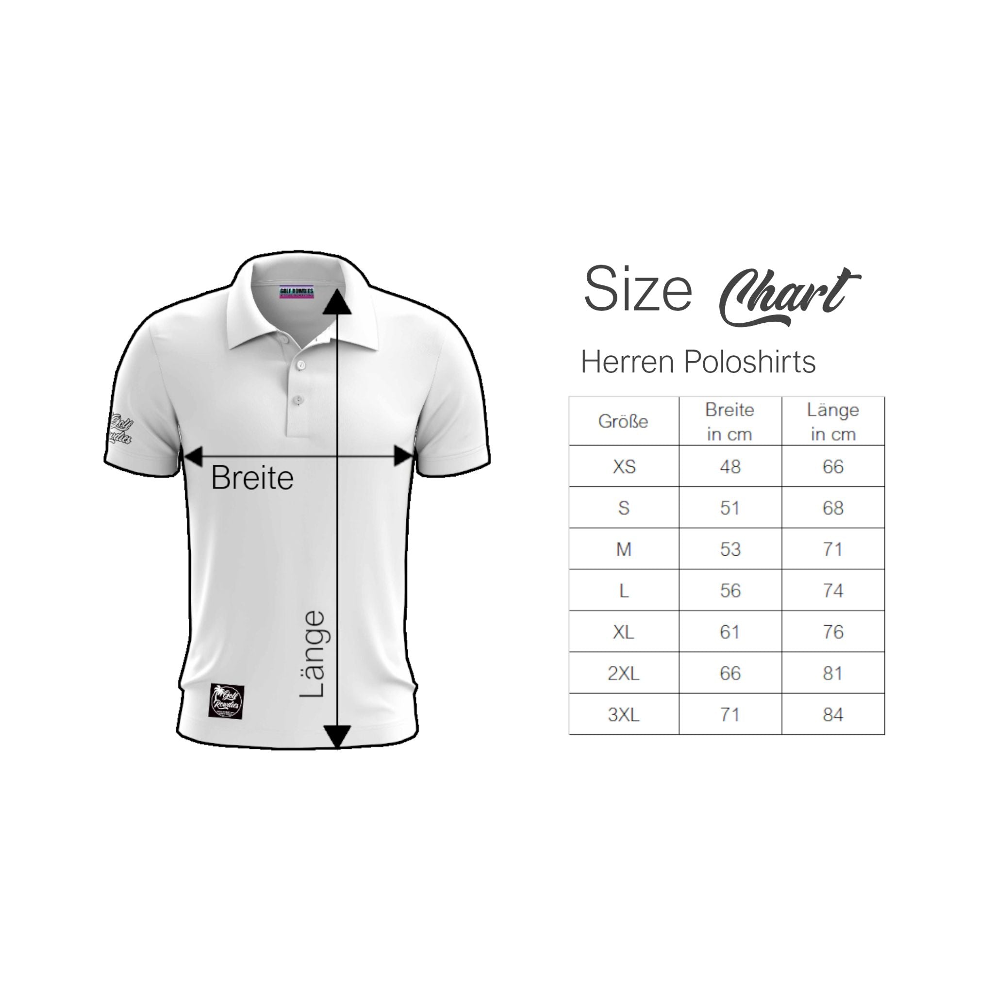 Golf Rowdies Cats & Dogs Polo Herren