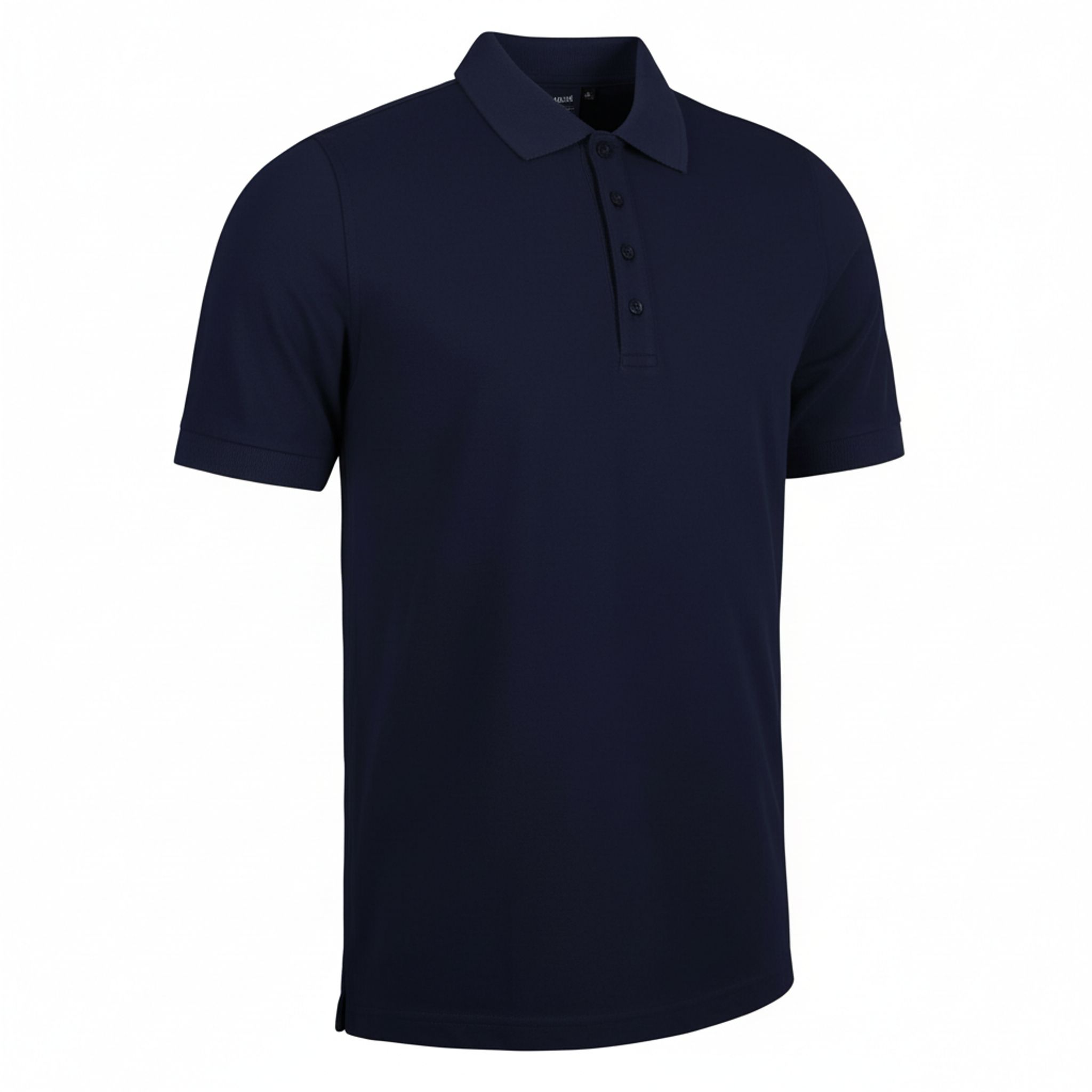 GlenMuir M Kinloch Polo Pique Logo Navy Herren