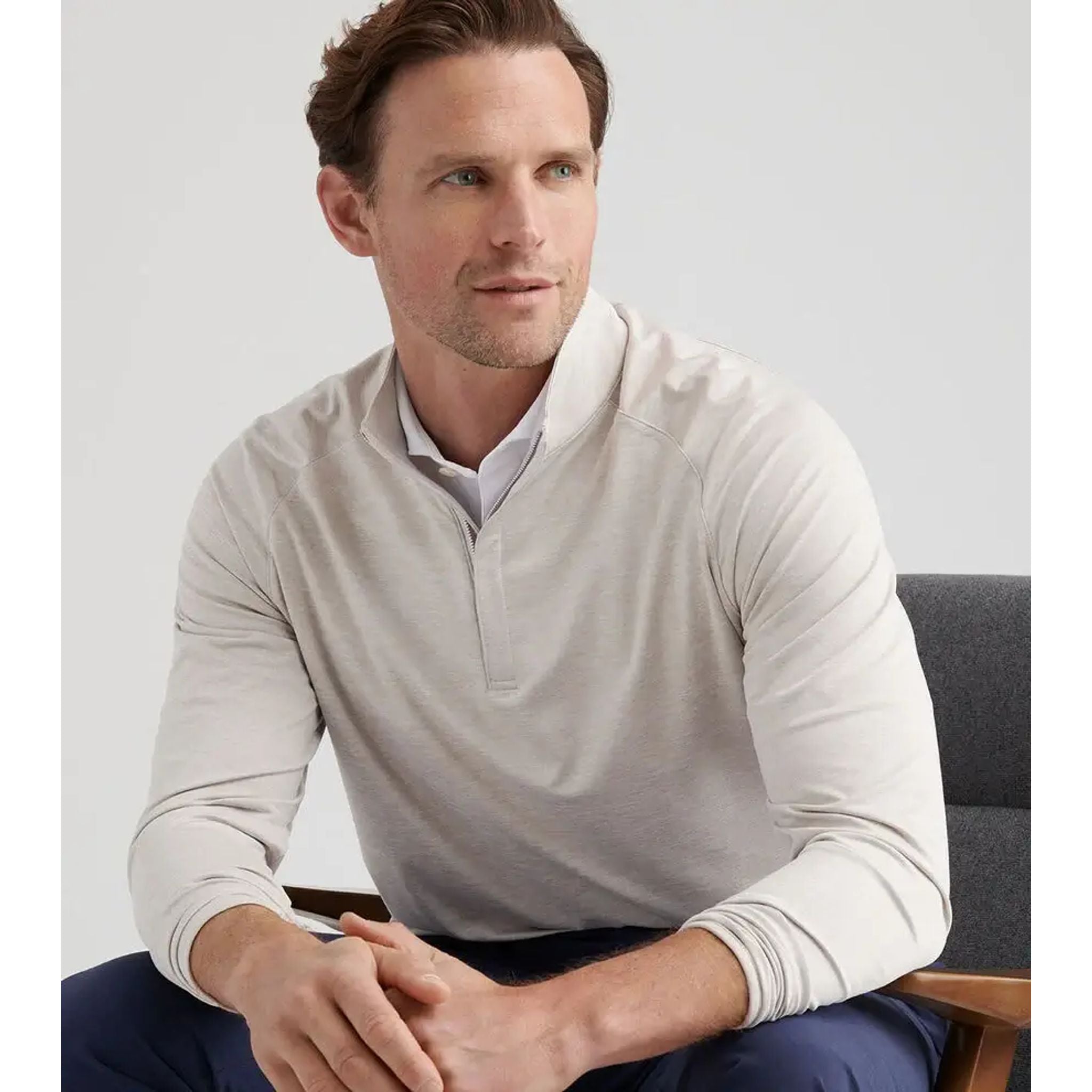 Peter Millar Stealth Performance Quarterzip Muži