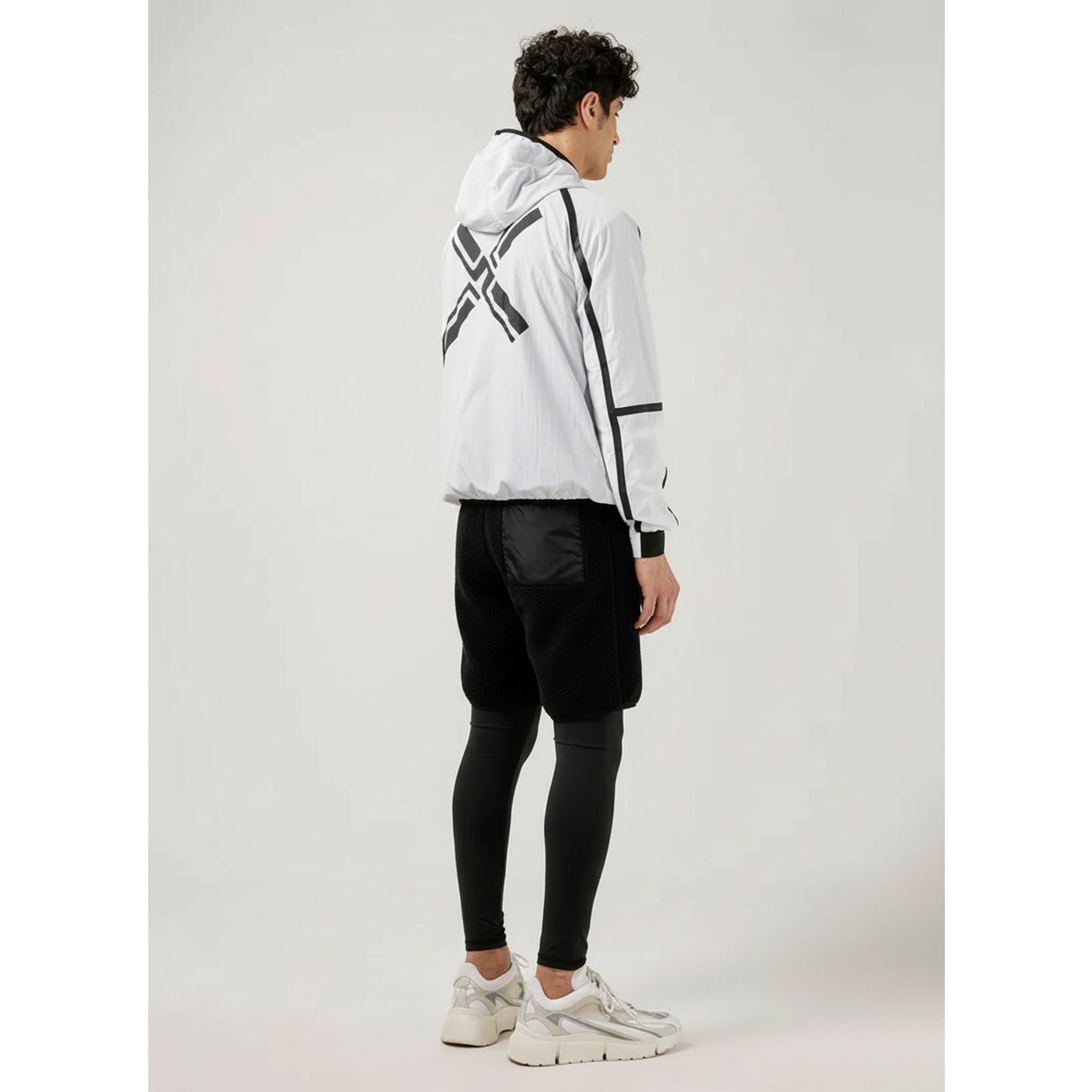 J. Lindeberg JL Aston Light Weight Jacket Whisper White M Men