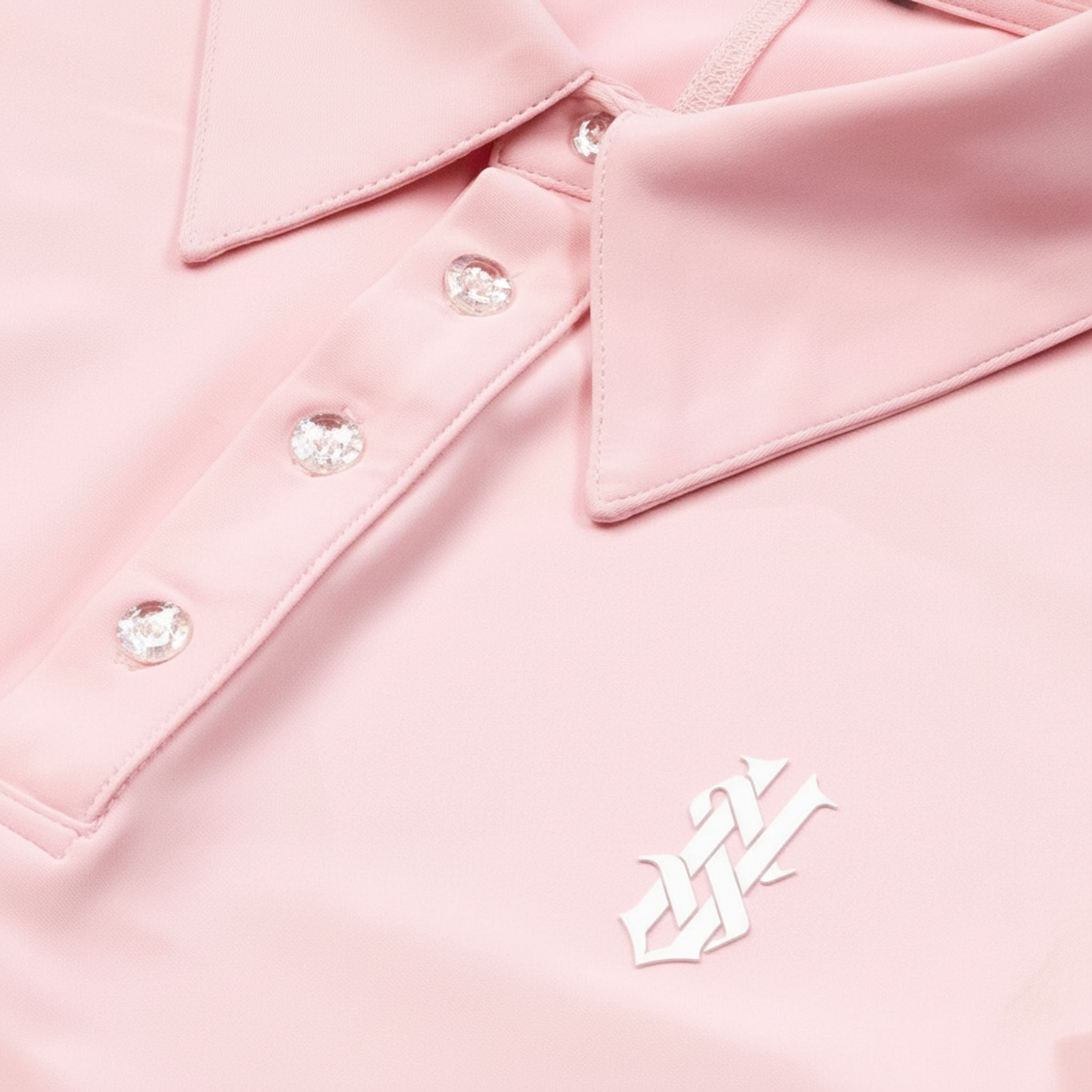 Agentur Erwin Reithmeier W Golf Liaison SS Polo mit Swarovski Kristallen Ro Damen