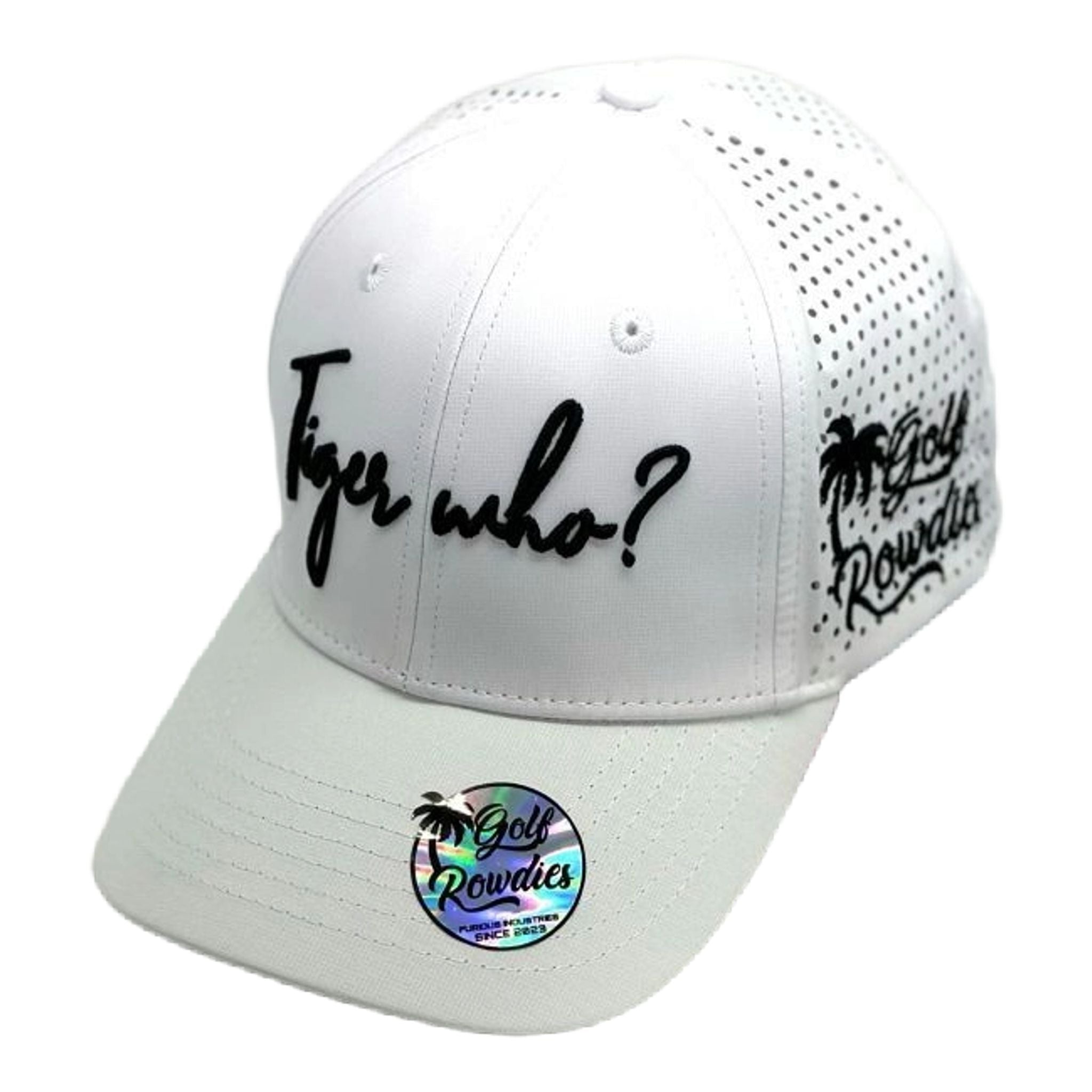Golf Rowdies Tiger Who? Kappe Herren