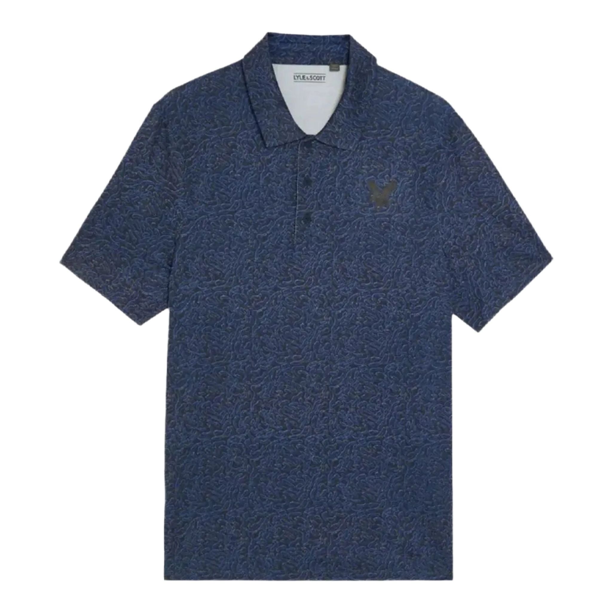 Lyle & Scott Micro Contour Printed Polo Men