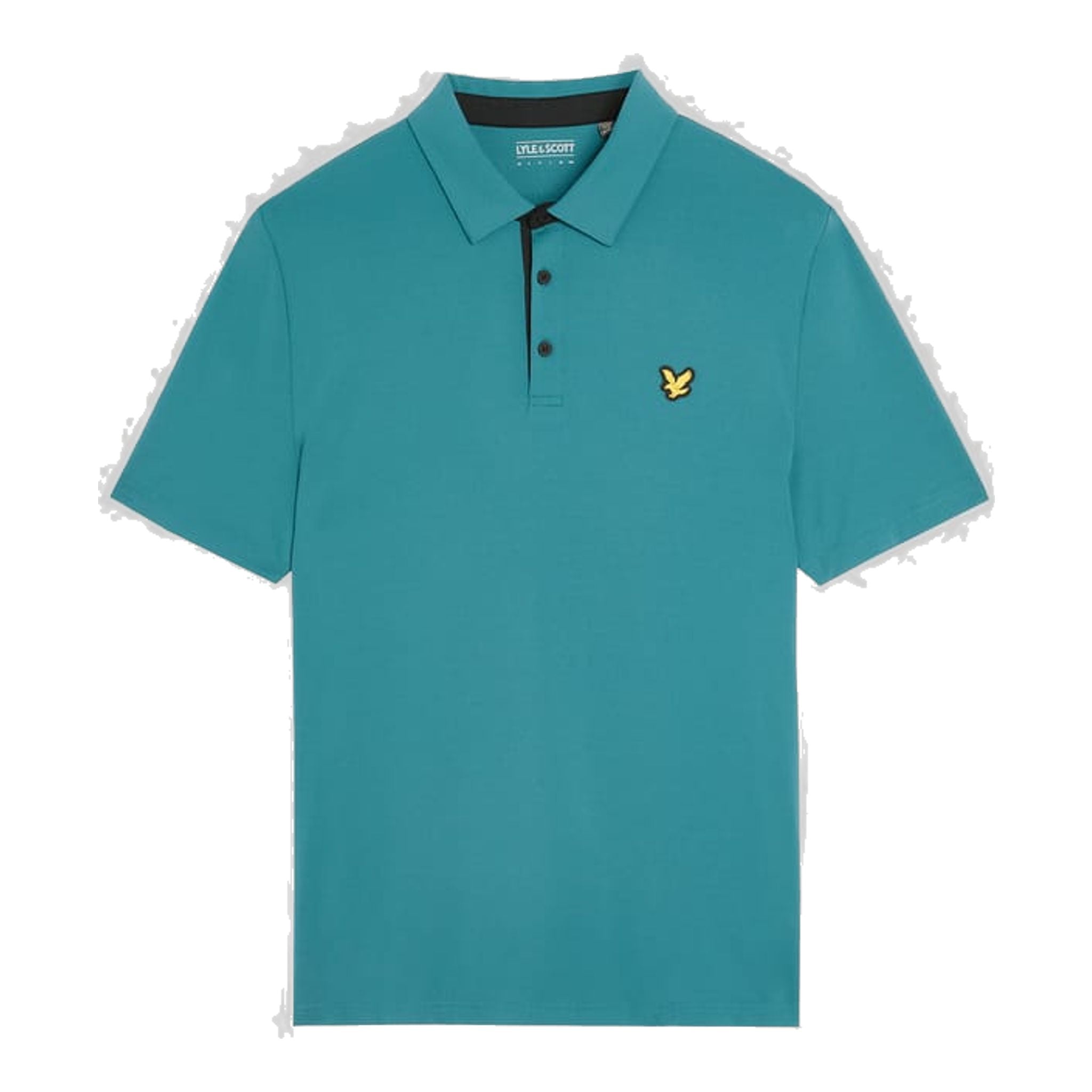 Pánska polokošela Lyle & Scott Contrast Placket