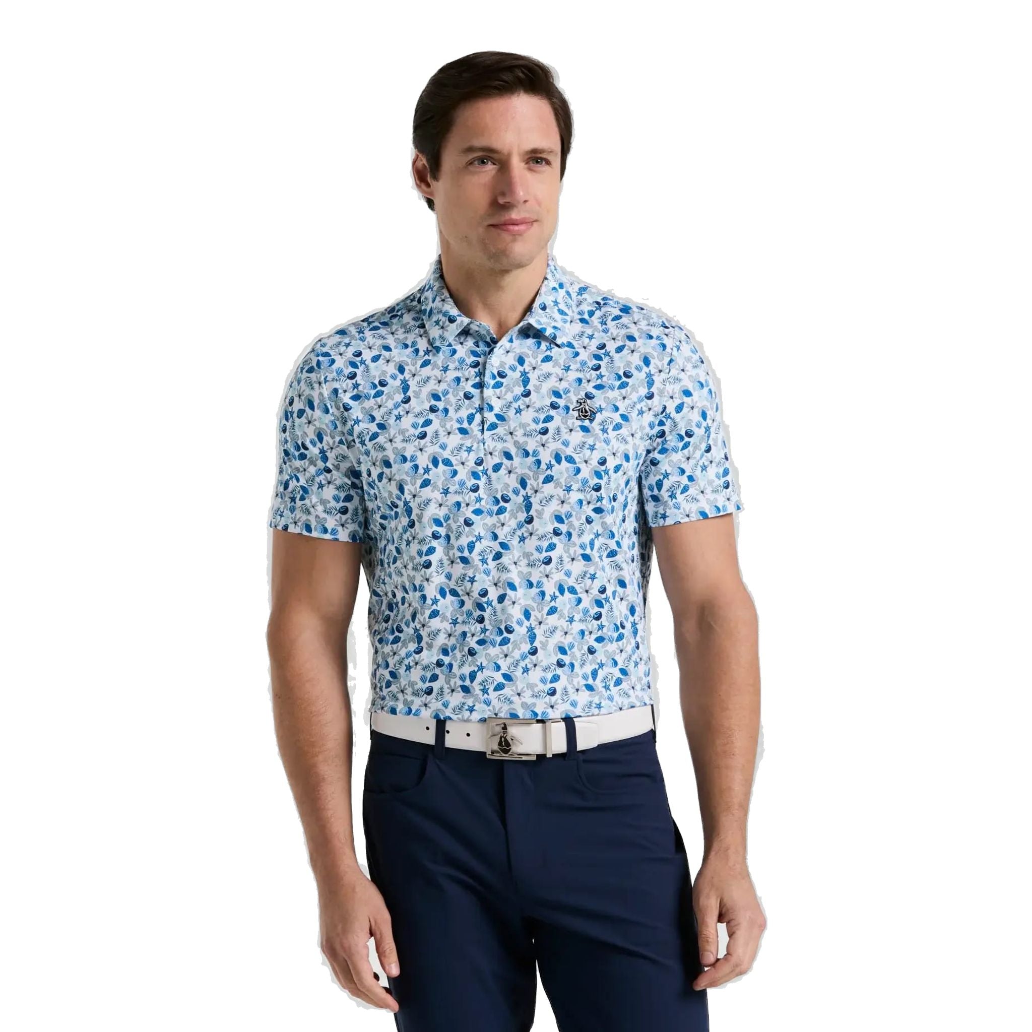 Originálne tučniak Pete's Coconut Caddy Polo Men