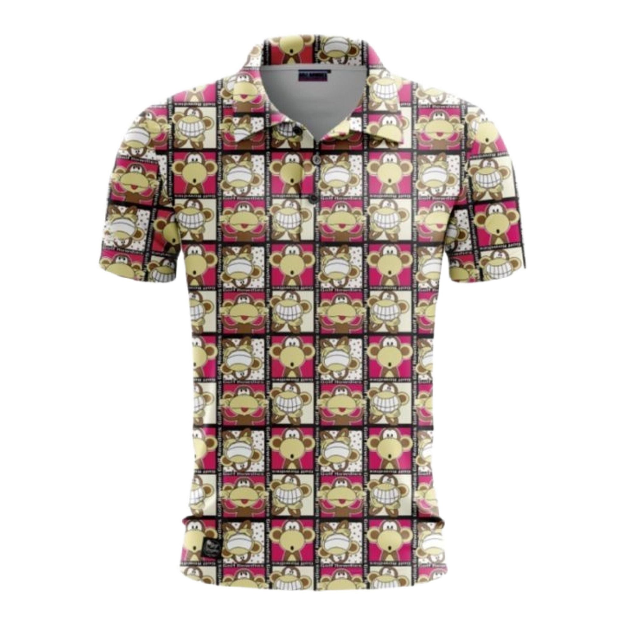 Golf Rowdies Monkey Polo Herren