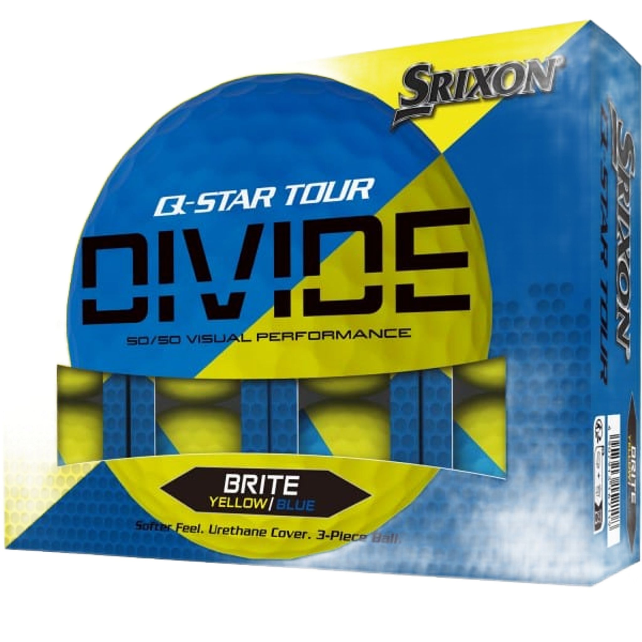 Srixon Q-Star Tour Divide 2 Golfbälle Herren