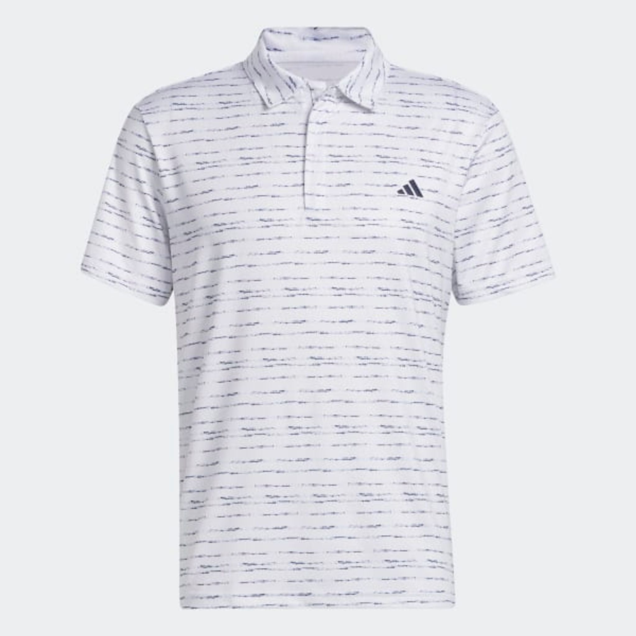 Adidas Stripe Zip Polo Herren Weiß Herren