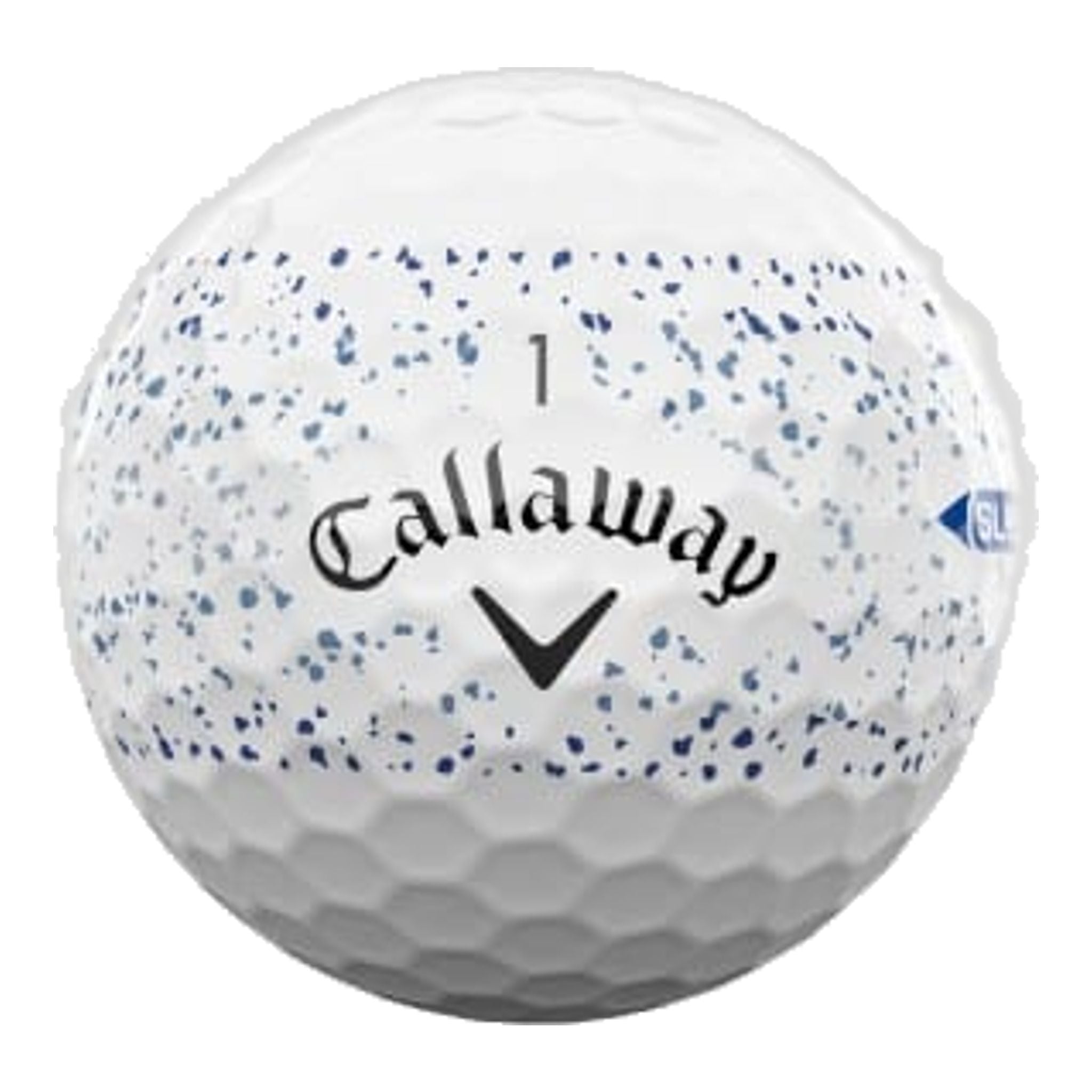 Golfové loptičky Callaway Supersoft 25 Splatter