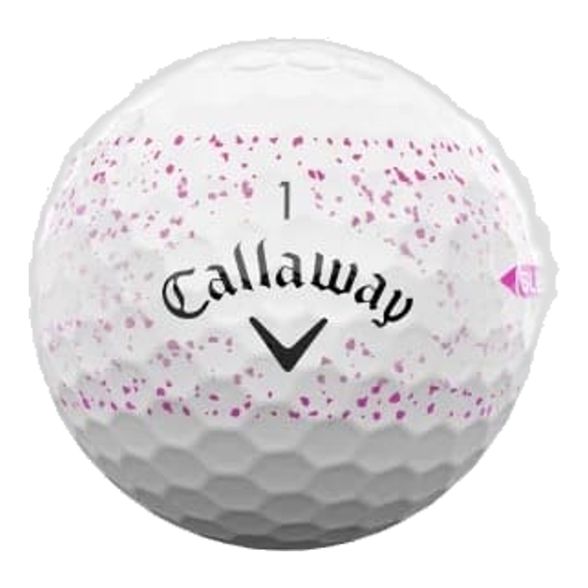 Golfové loptičky Callaway Supersoft 25 Splatter