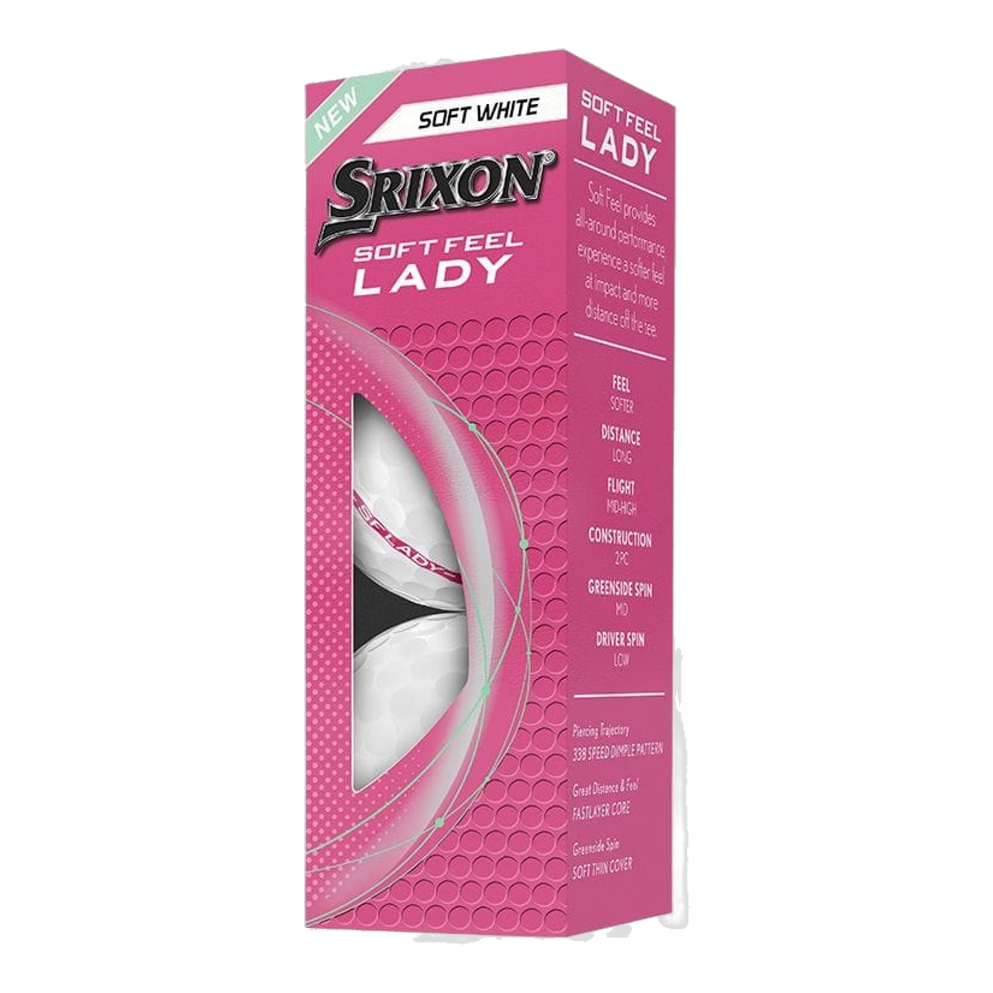 Srixon Soft Feel Golfbälle (2023) Damen