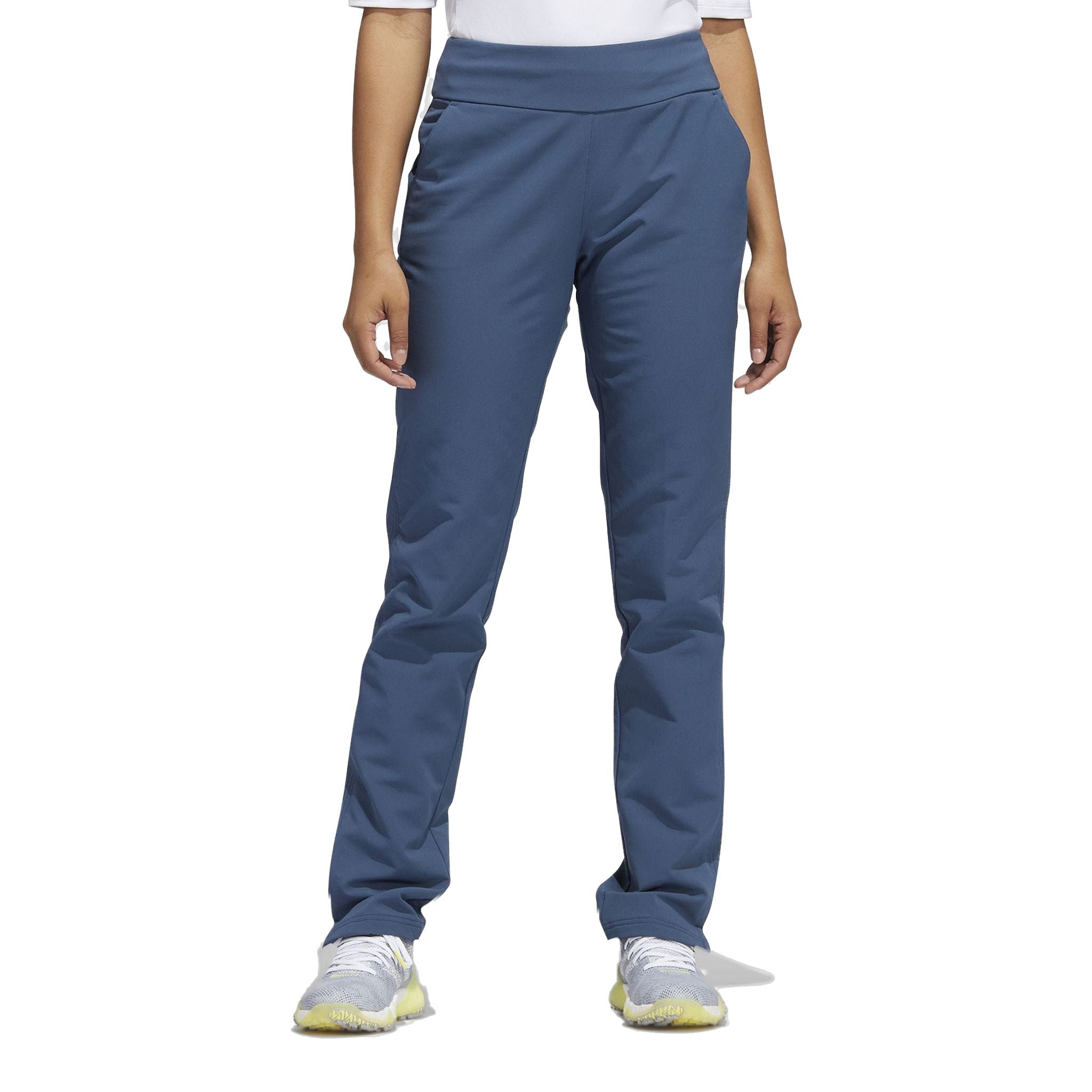 Dámske golfové nohavice Adidas Winter Weight Pull On Full Length