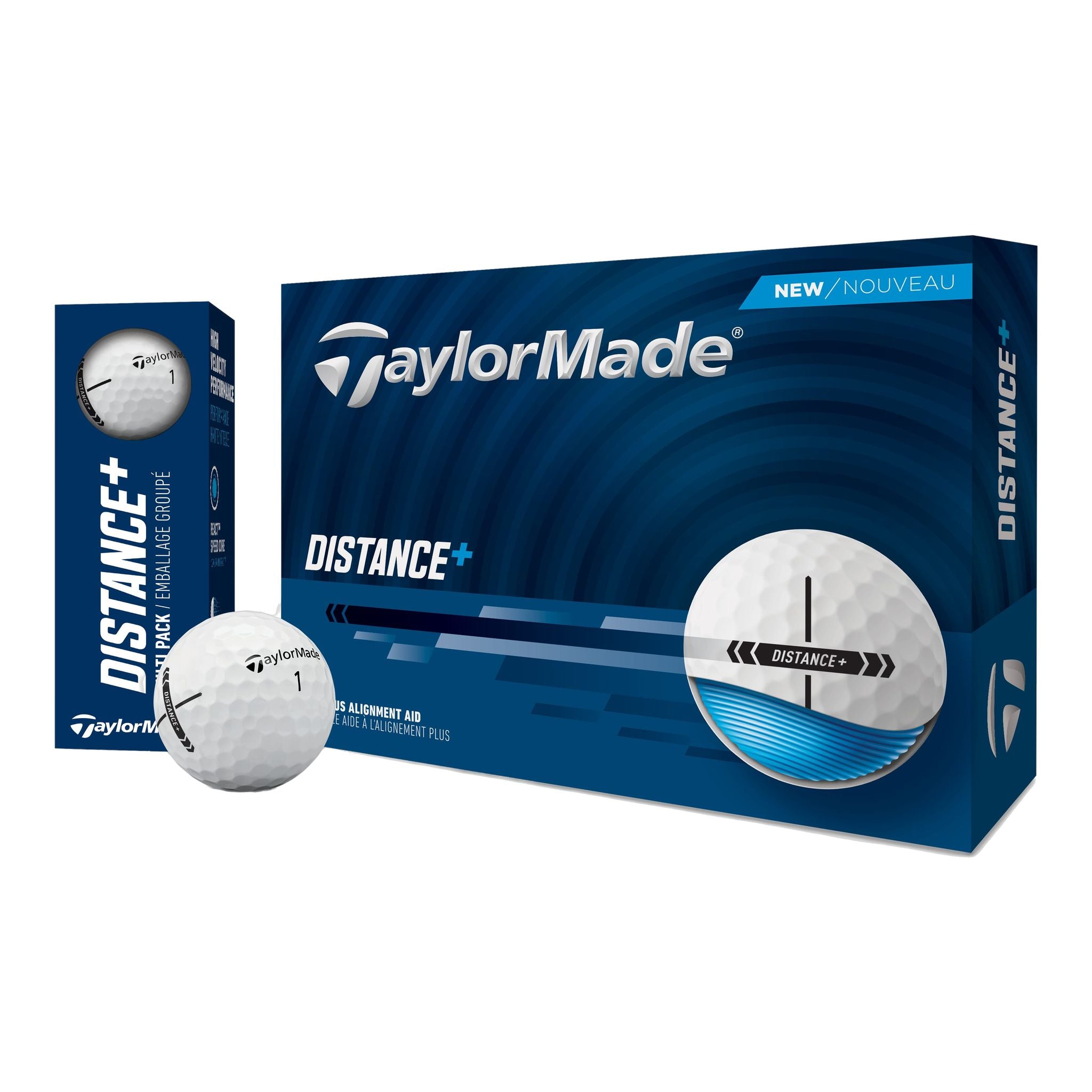 Golfové loptičky TaylorMade Distance+ pre mužov