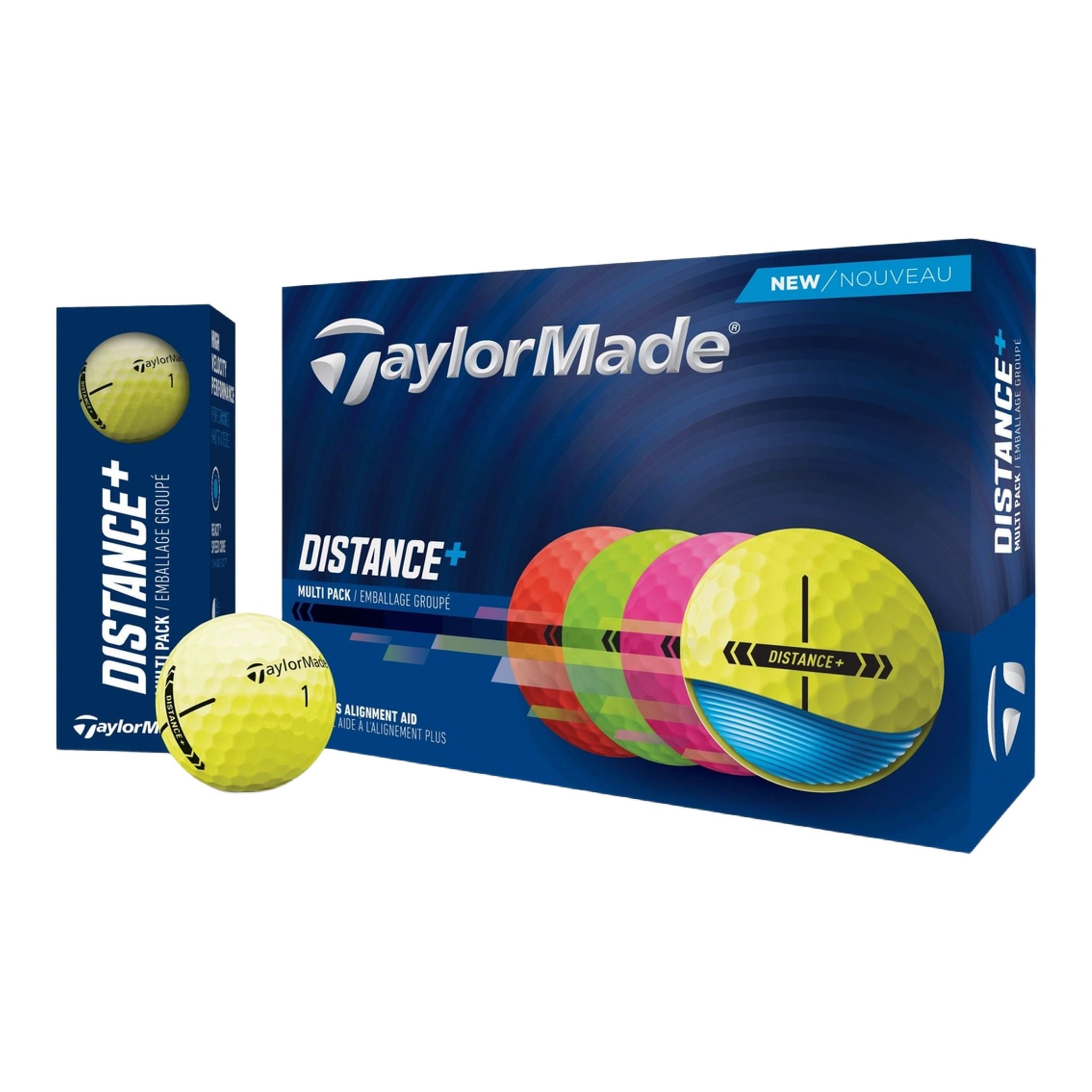 Golfové loptičky TaylorMade Distance+ pre mužov