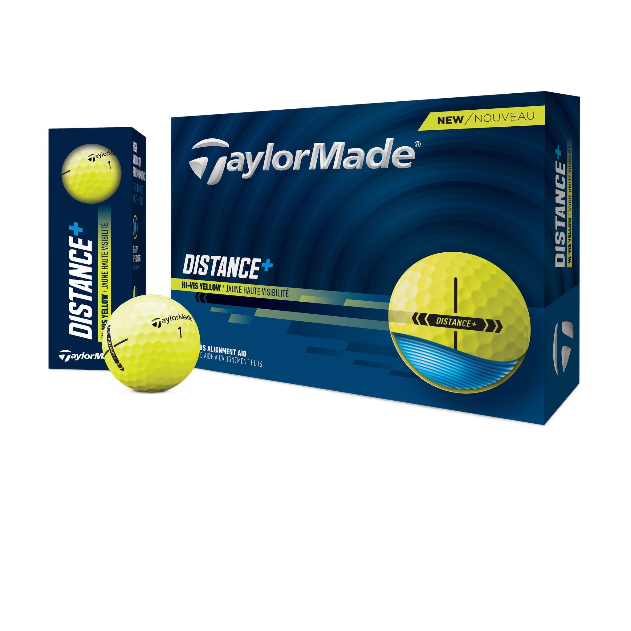 Golfové loptičky TaylorMade Distance+ pre mužov