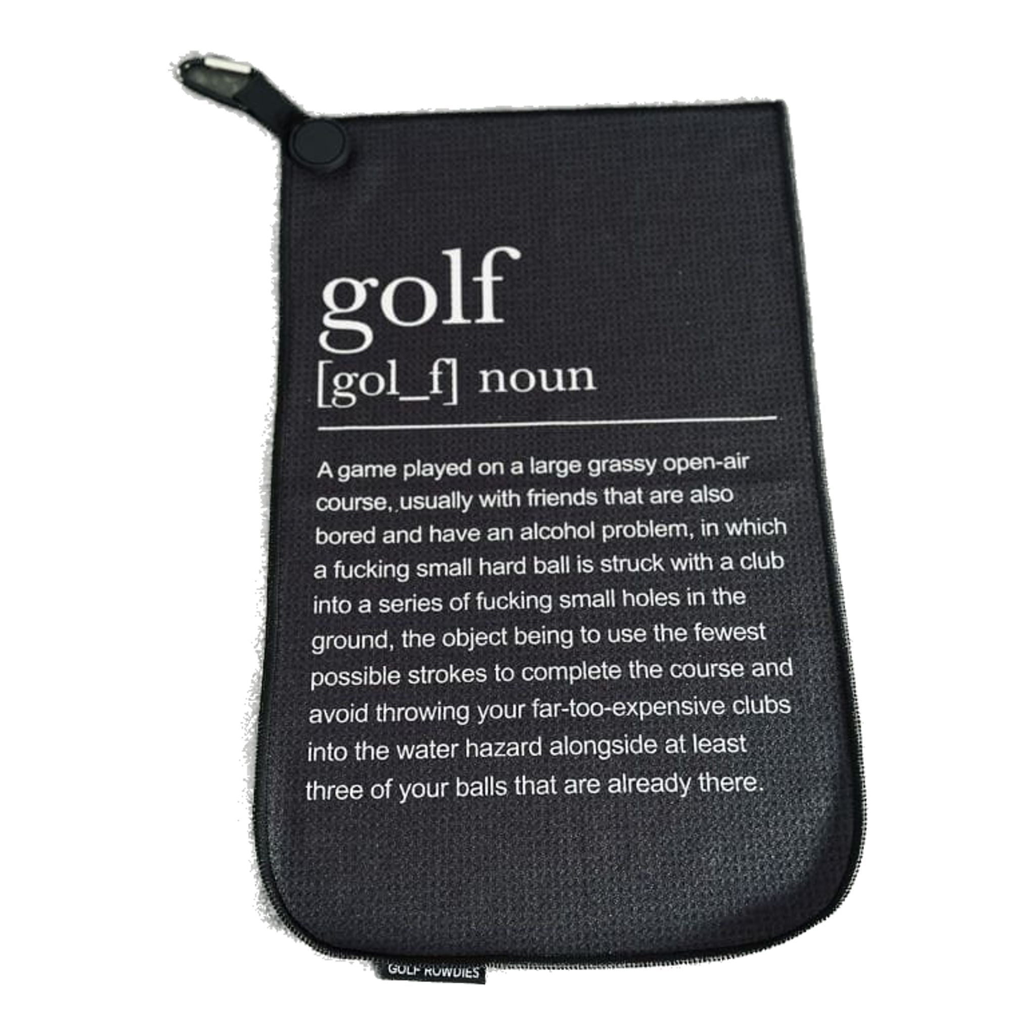 Golf Rowdies Golf Definition Schlägertuch