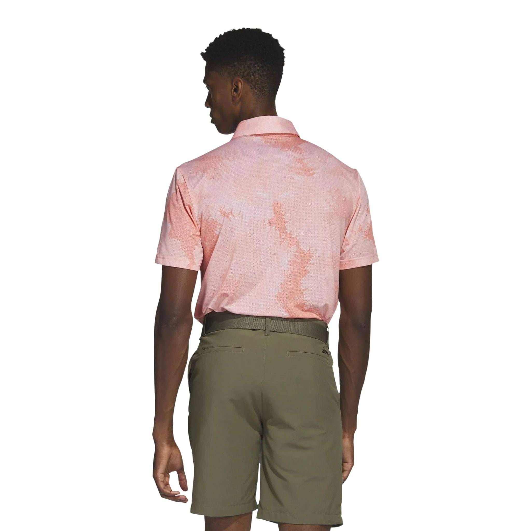 Adidas Flower Mesh Poloshirt Herren