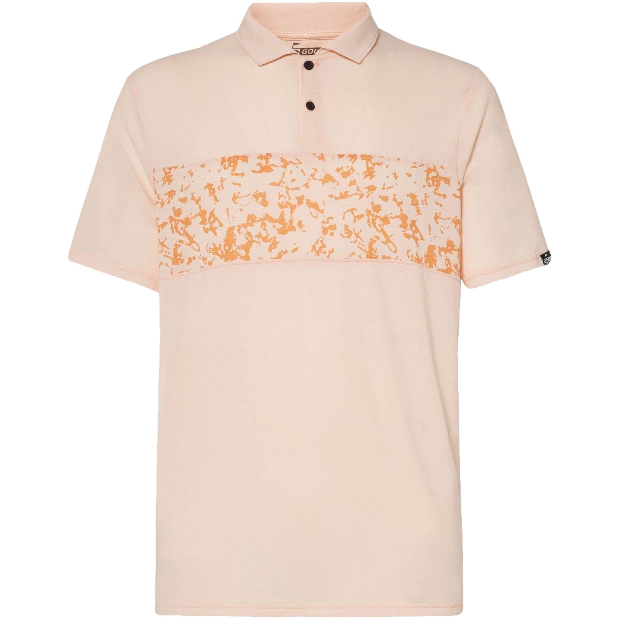 Pánska golfová polokošela Oakley Sand Print
