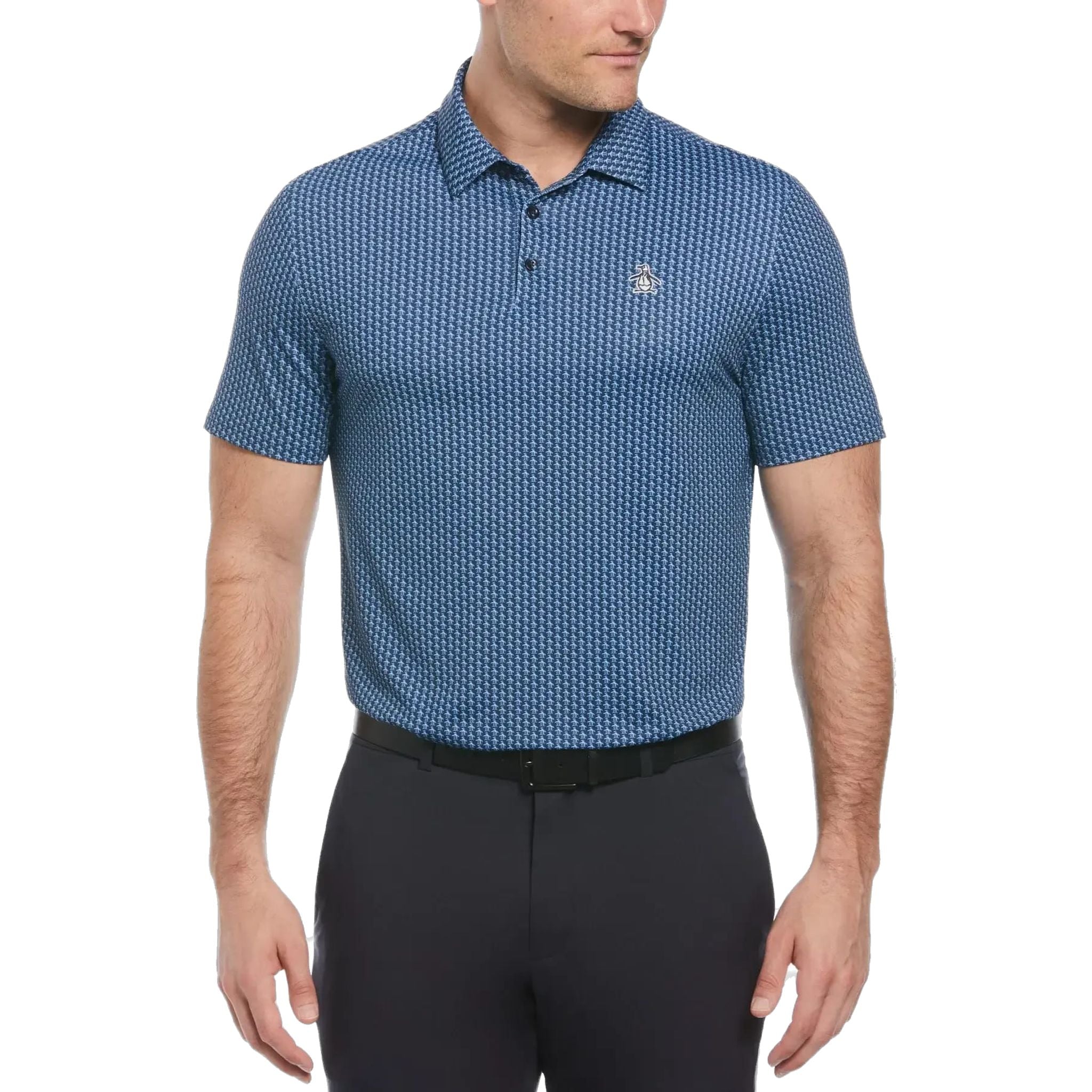Original Penguin The All-Over Pete Print Polo Herren