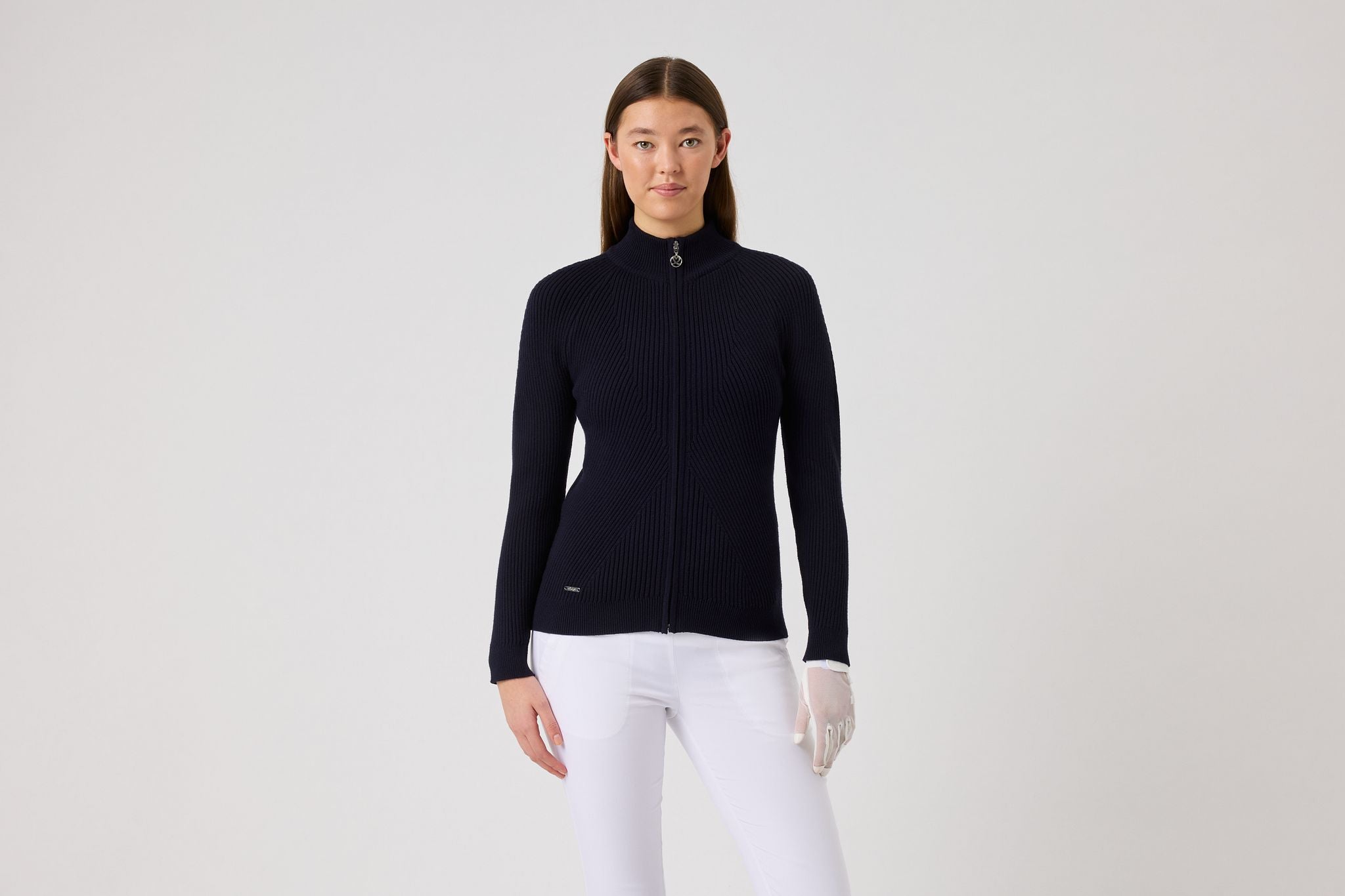 Daily Sports Rib Ls Cardigan Damen