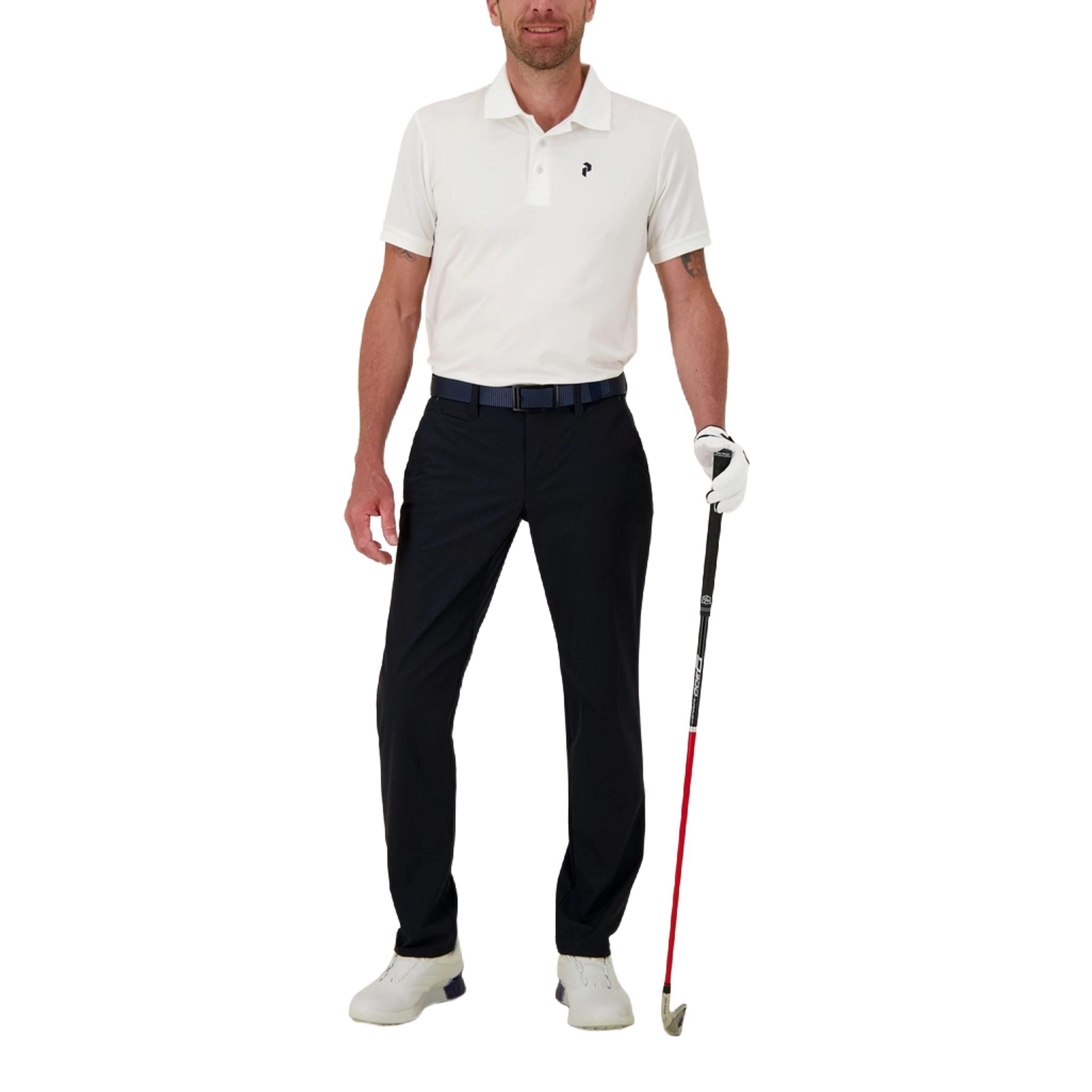 Pánske golfové nohavice Alberto Rookie Tech Print