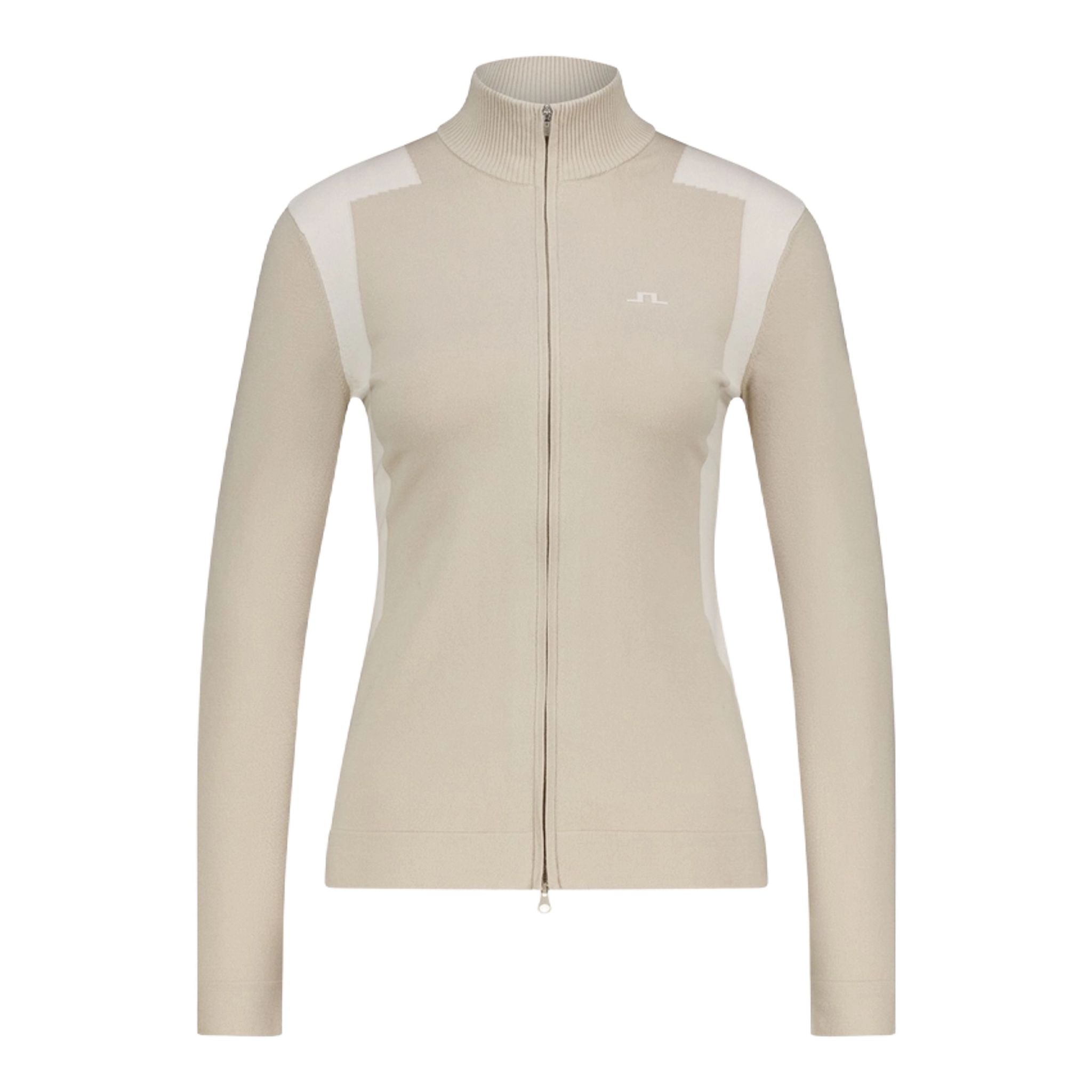 J. Lindeberg Bianca pletený sveter so zipsom pre ženy