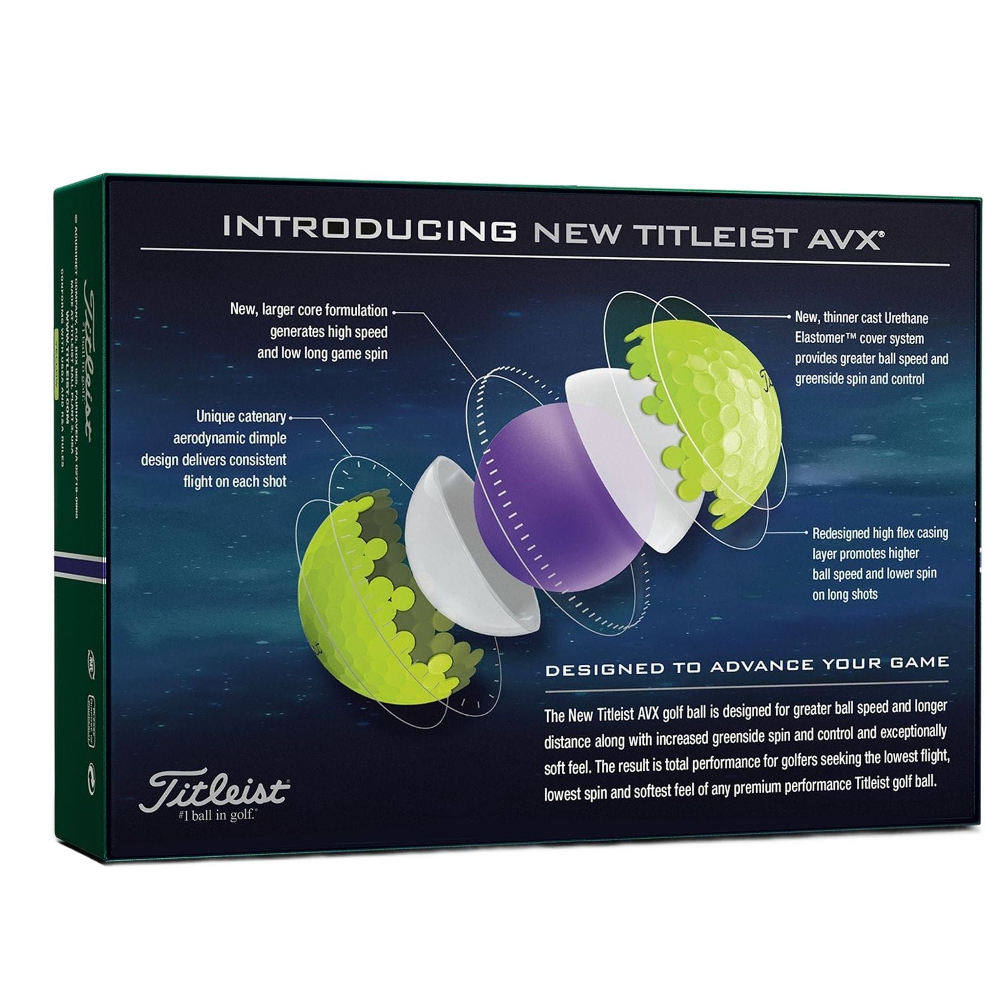 Titleist AVX Golfbaelle 2021