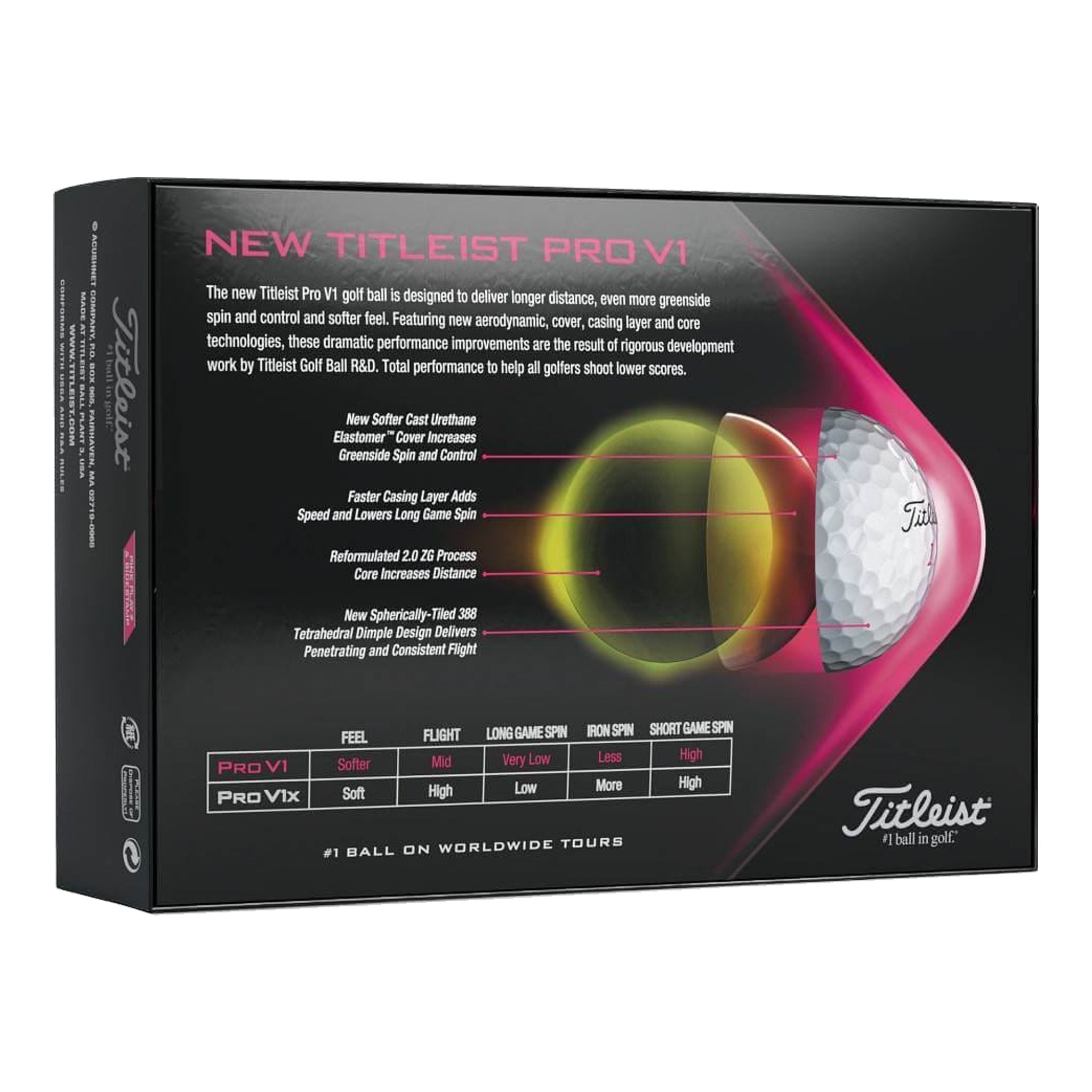 Titleist Pro V1 (2021) Golfbälle