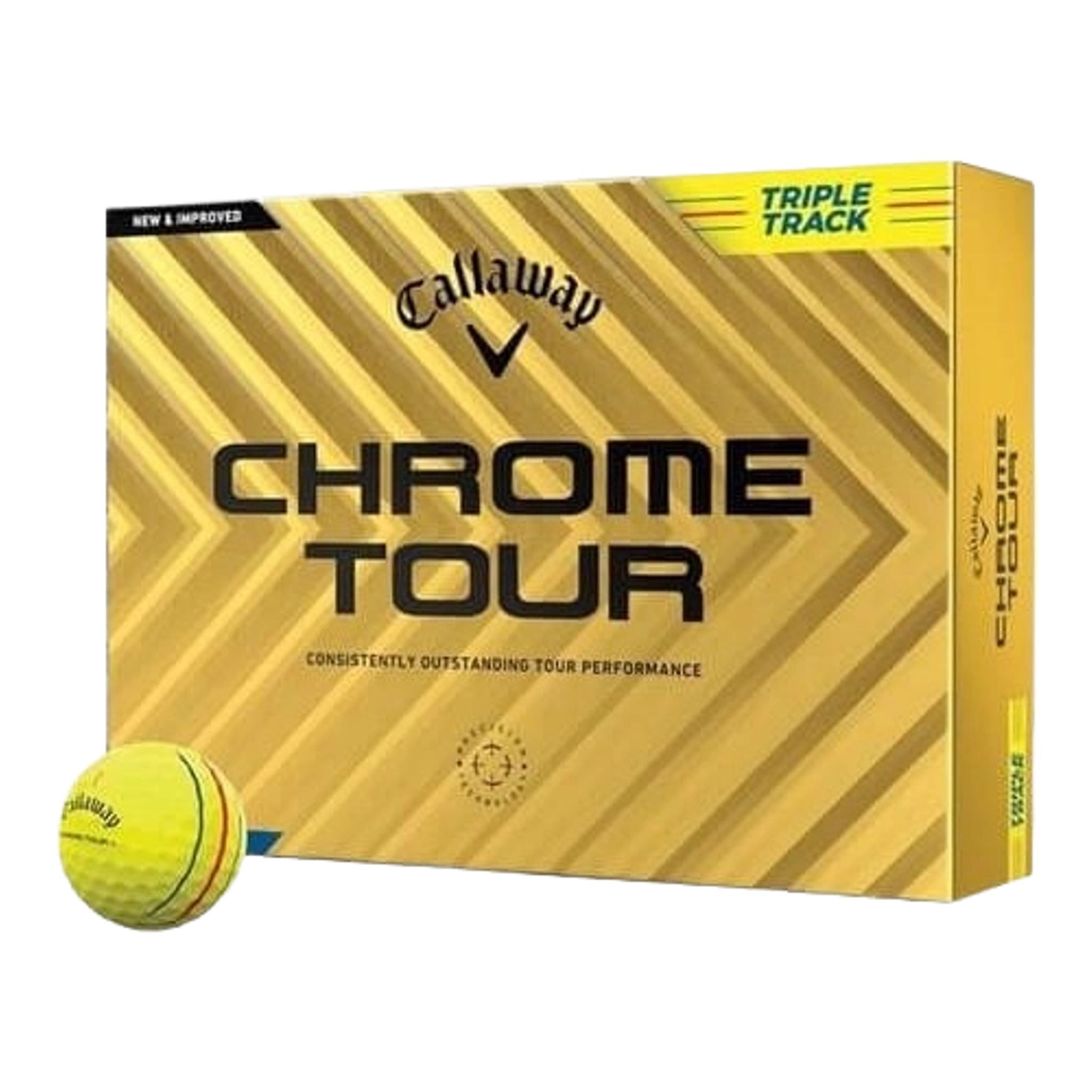 Golfové loptičky Callaway Chrome Soft Tour Triple Track (2024)