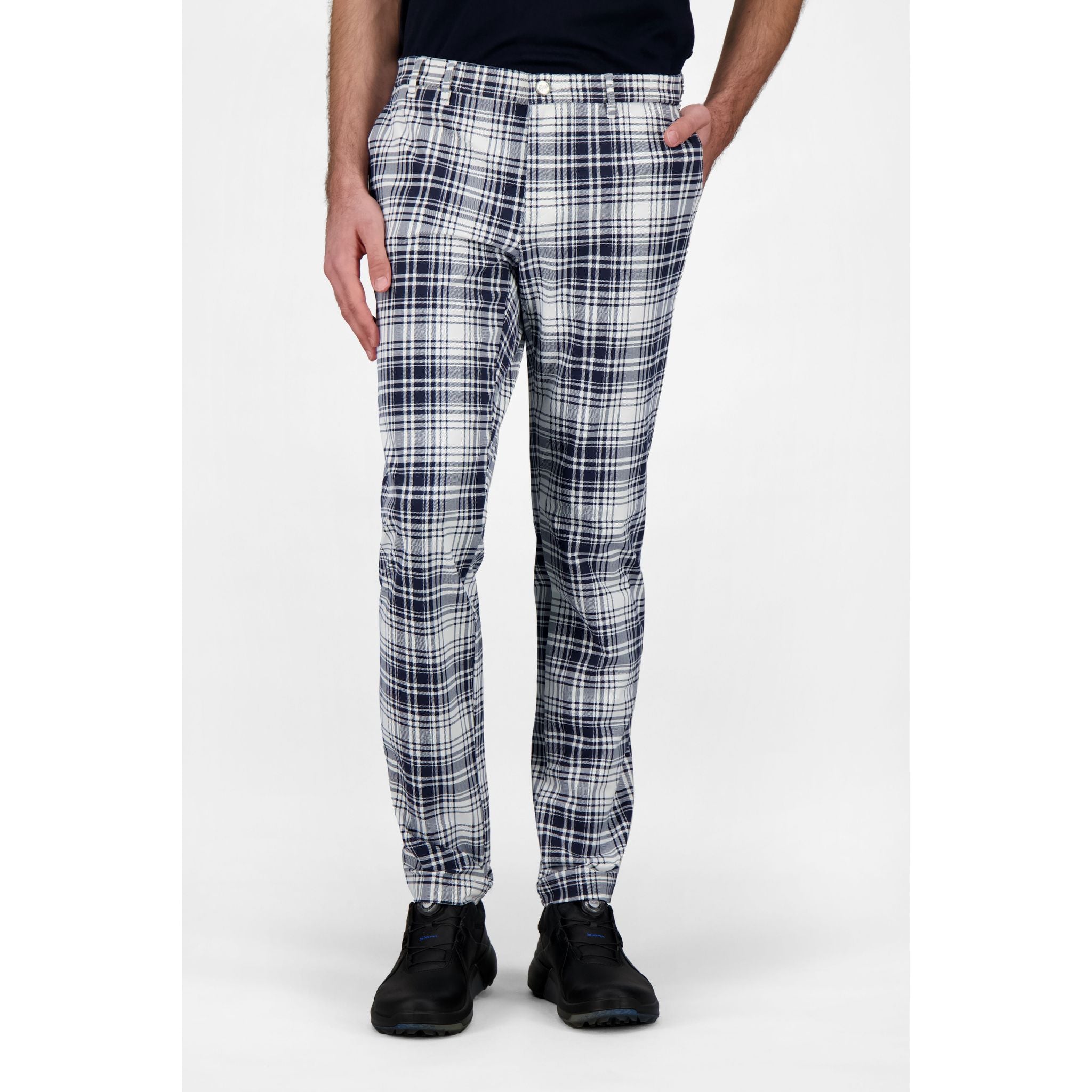 Alberto Ian Check Golfhose Herren